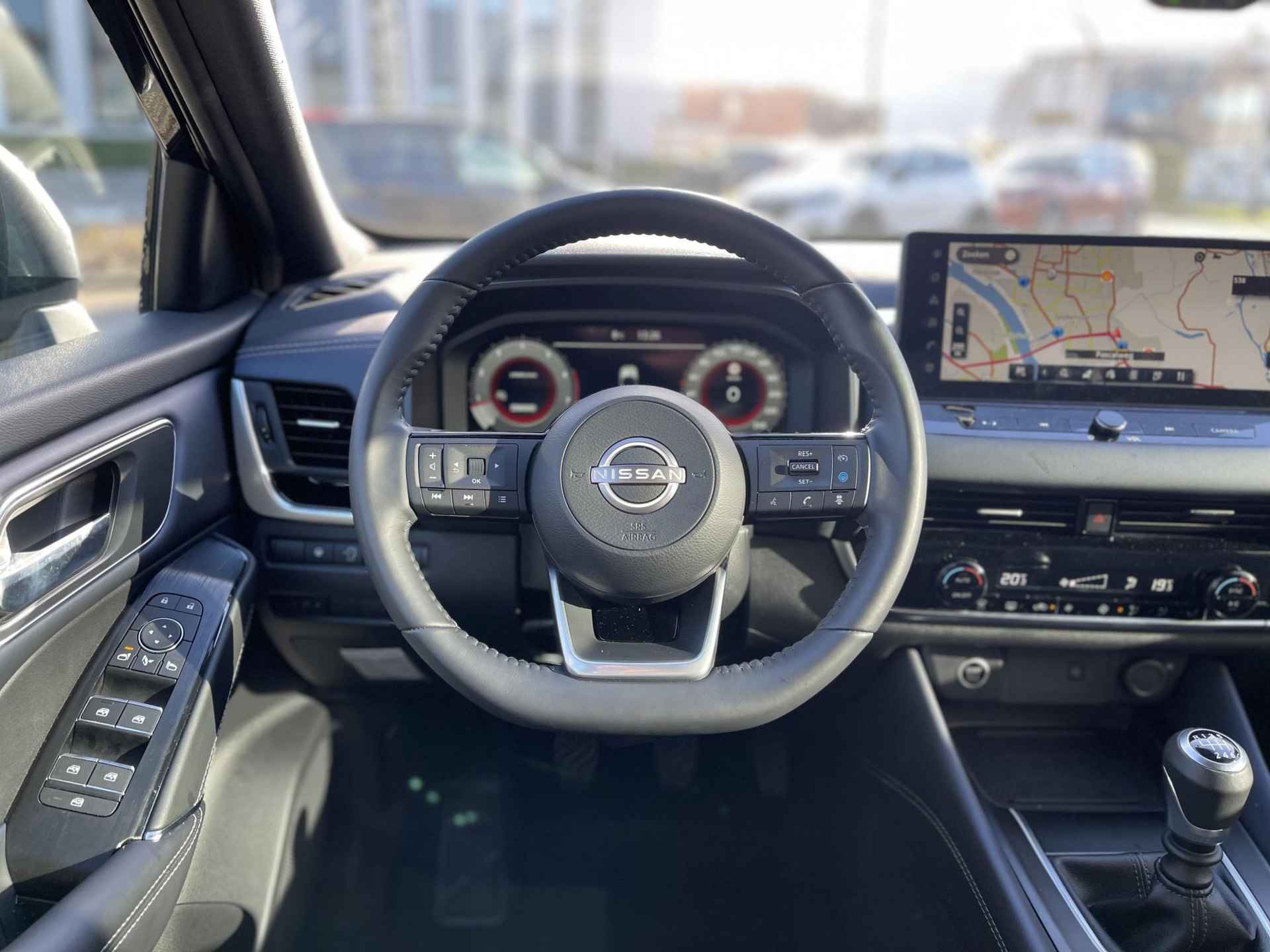 Nissan Qashqai 1.3 MHEV Tekna Design Pack | Trekhaak | Panoramadak | Head-Up Display | Adapt. Cruise Control | 360° Camera | Rijklaarprijs! - 15/26