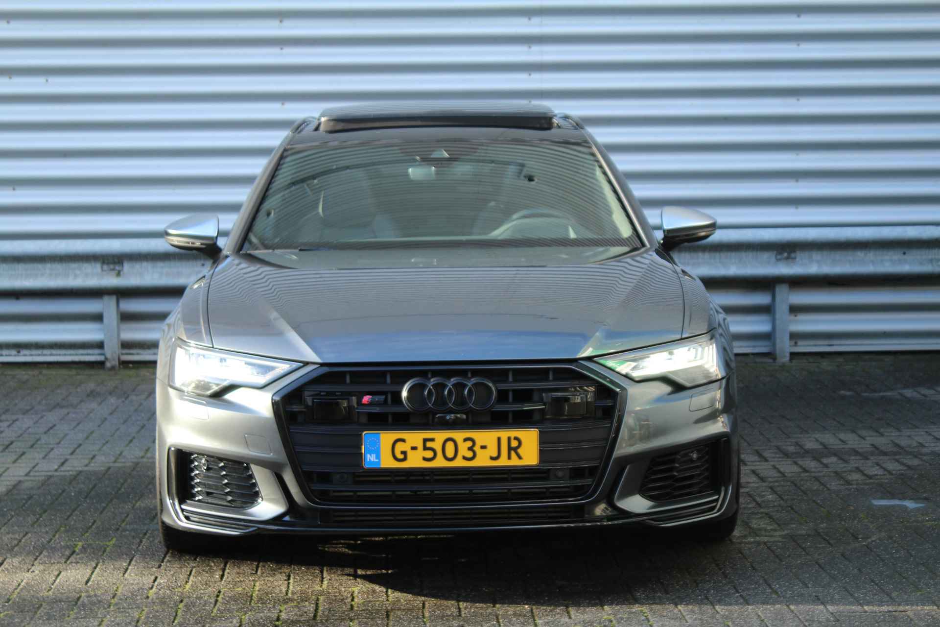 Audi S6 Avant 3.0 TDI V6 350pk quattro Automaat BTW Luchtvering Panoramadak HUD B&O 21"LMV Sfeer VOL - 3/41