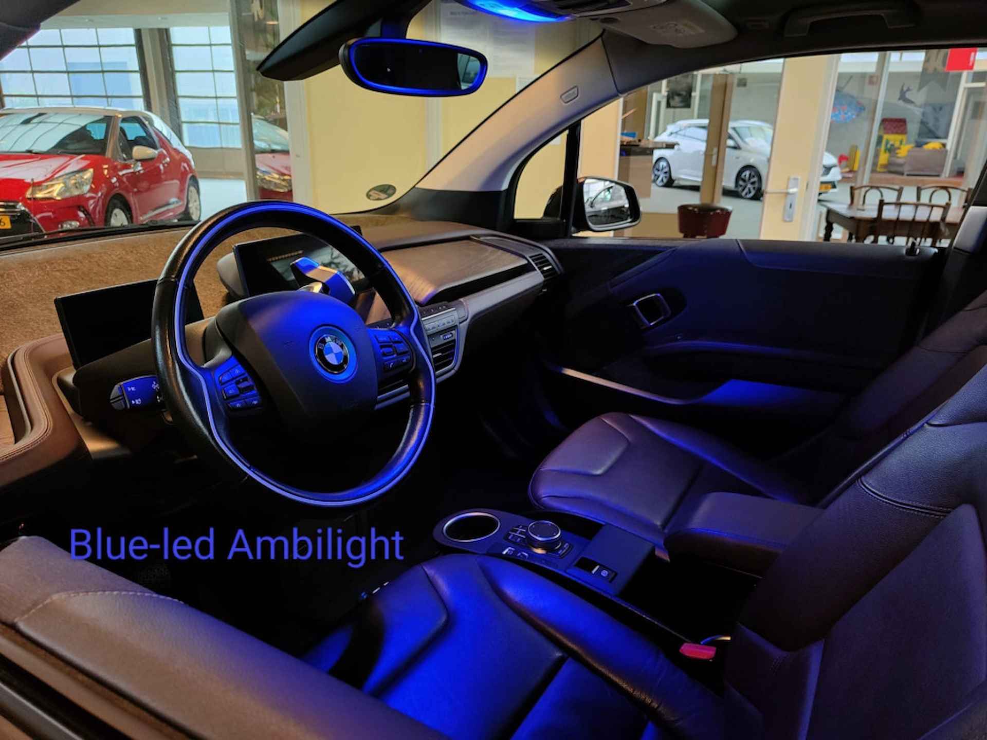 BMW i3 Executive 120Ah 42 kWh Schuifdak/ leder/Harman Kardon/W-pomp/3-fase - 13/38