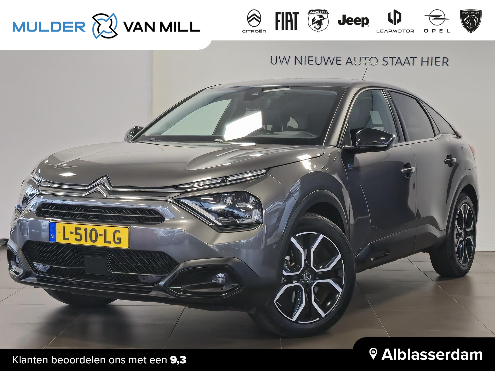 Citroën ë-C4 5-deurs Shine EV 50kWh 136pk AUTOMAAT | NAVI | CAMERA | TREKHAAK | STUURVERW. | KEYLESS ENTRY | CLIMA | APPLE CARPLAY / ANDROID AUTO |