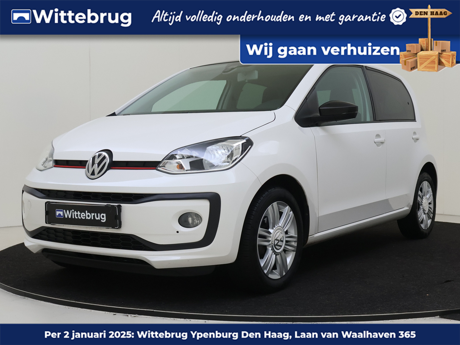 Volkswagen up! 1.0 BMT high up! | Airconditioning | Open Dak | Parkeerhulp Achter