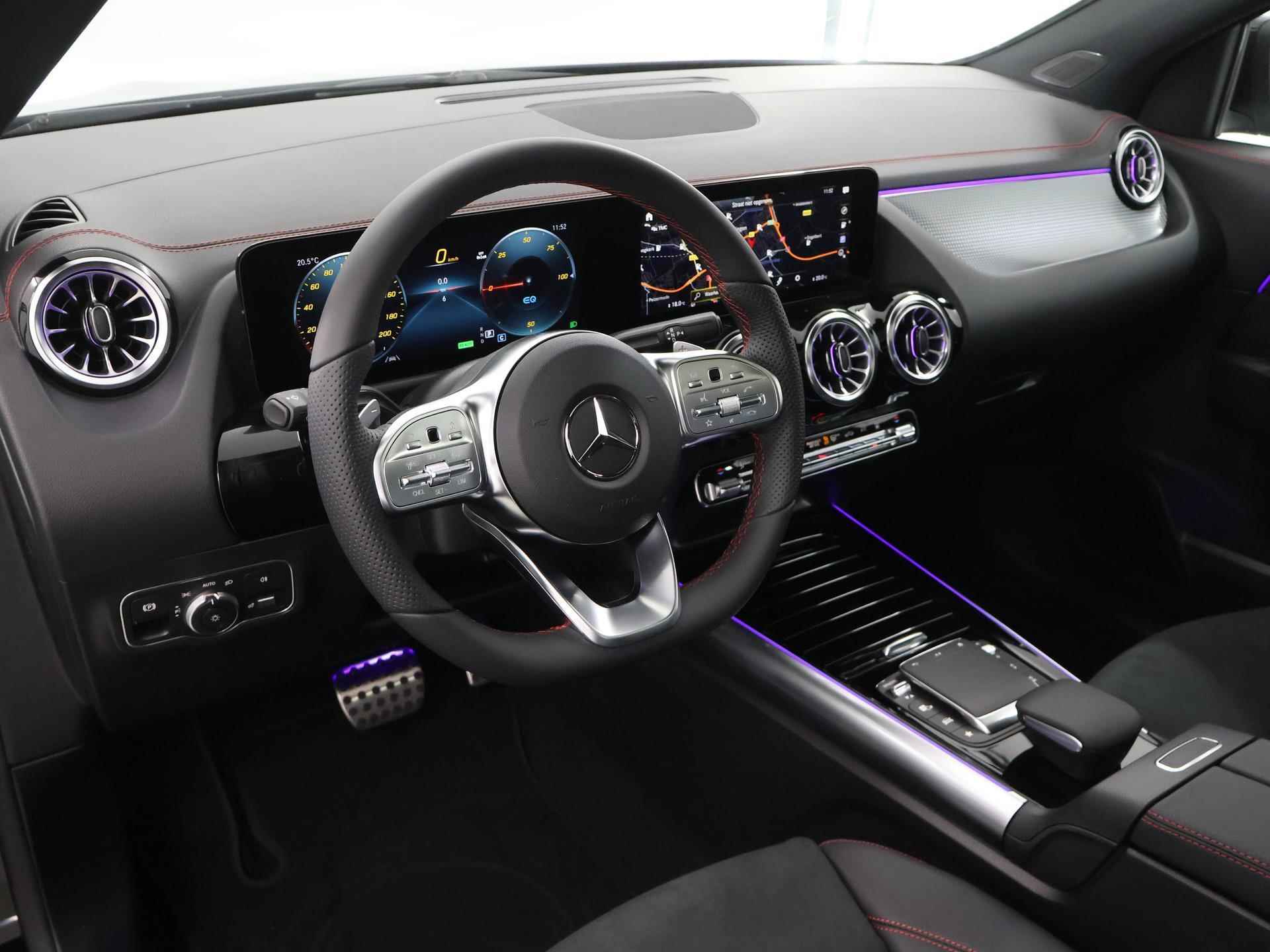 Mercedes-Benz EQA 250 Sport Edition 67 kWh | Panoramadak | sfeerverlichting | Keyless entry | elektrische acherklep | Dodehoekassistent - 41/43