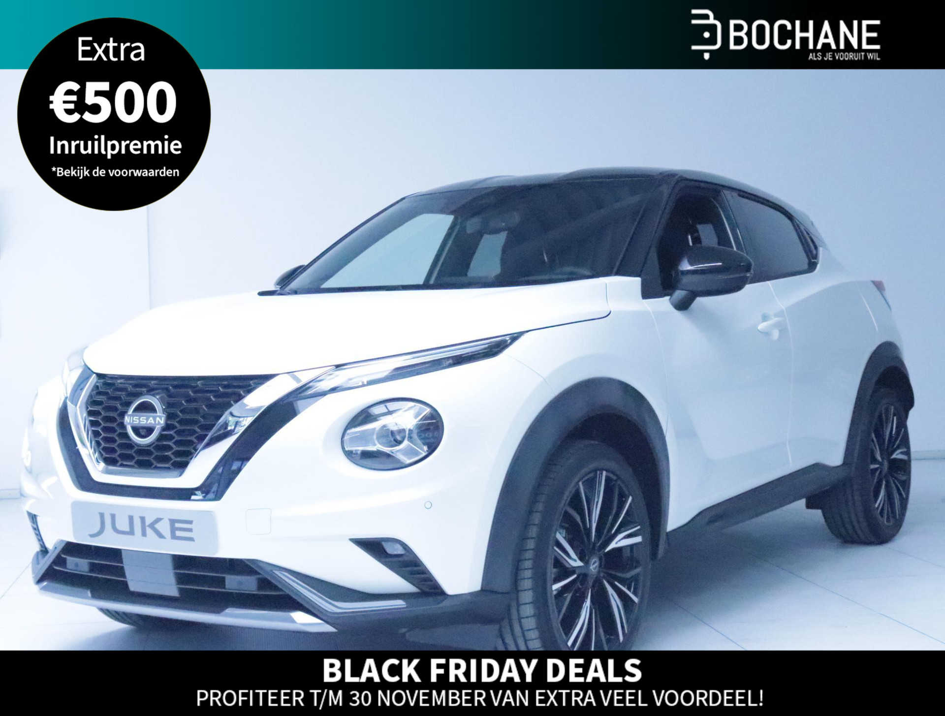 Nissan Juke 1.0 DIG-T 114 DCT7 N-Design Bose, Lederen bekleding, Bose installatie, Techno pack, Coldpack