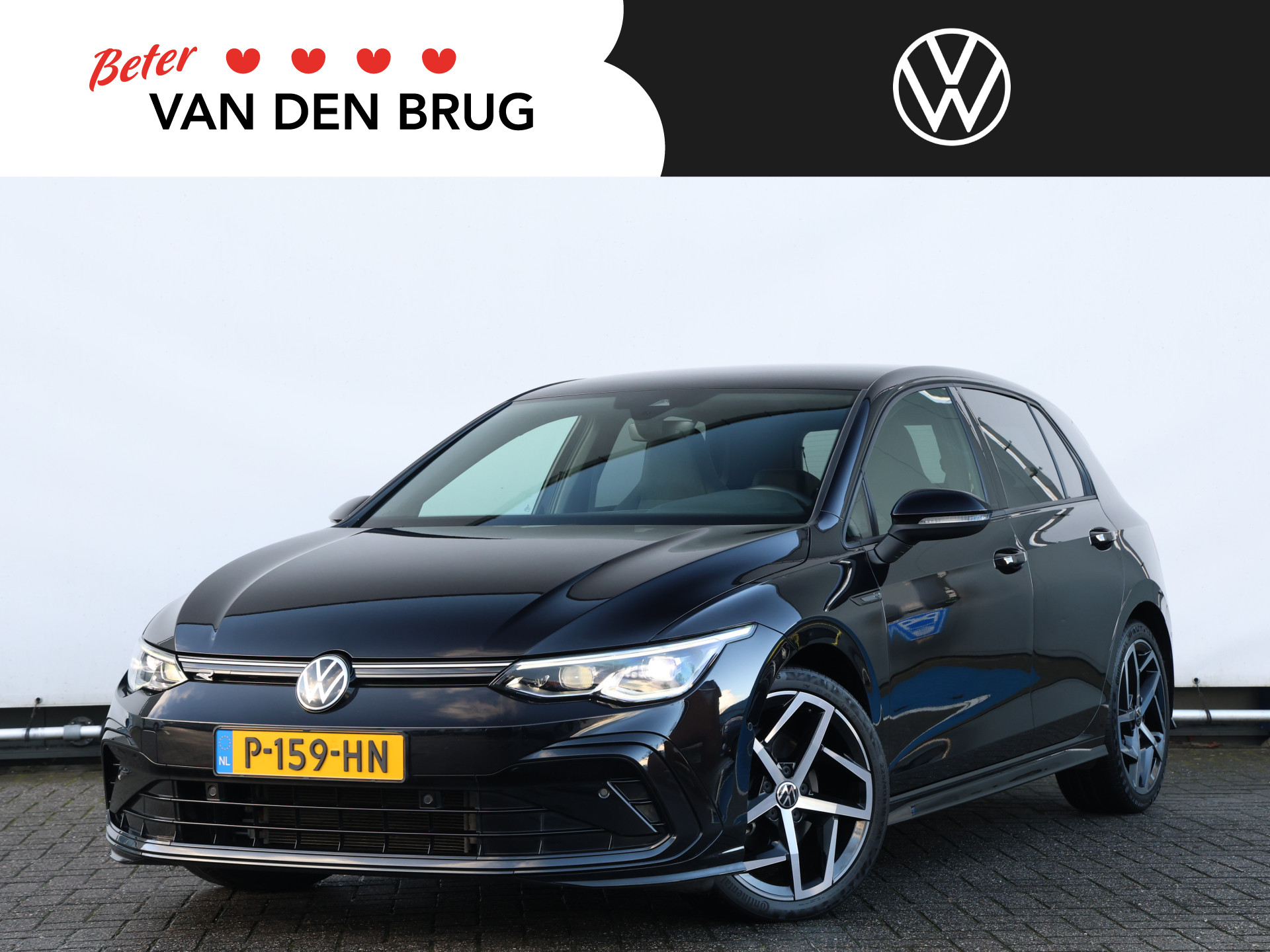 Volkswagen Golf 1.5 TSI R-Line Business+ 130PK I Led Matrix I Ned auto I Blind spot I Spiegelpakket I Stoelverwarming I Keyless