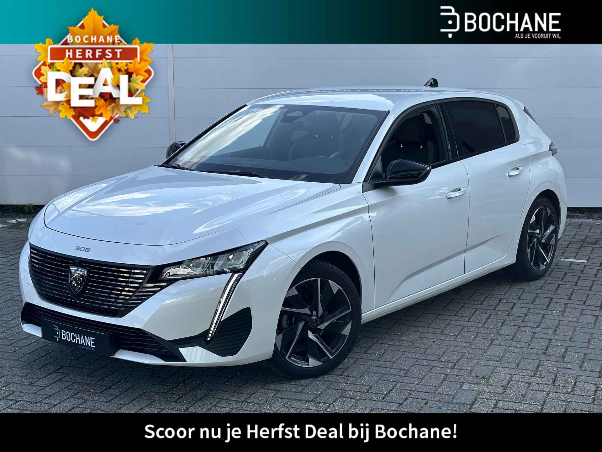 Peugeot 308 1.2 PureTech Allure Pack Business | 130PK! | Trekhaak | Dealer Onderhouden | A. Camera | Navi | 1e eig. | NL Auto! - 1/36