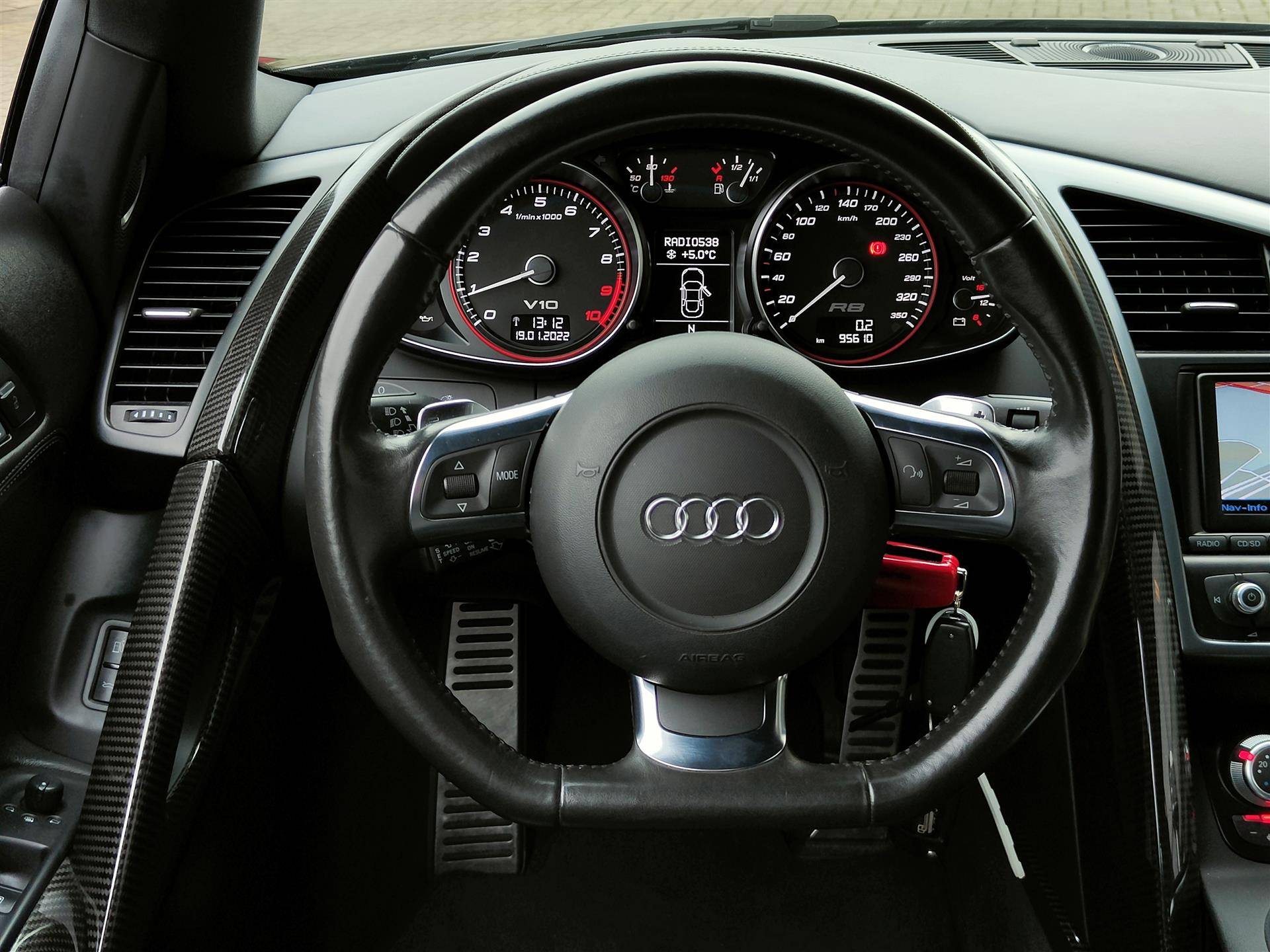 Audi R8 5.2 V10 FSI Quattro| Carbon | Bang & Olufsen | Navigatie | Leder - 24/30