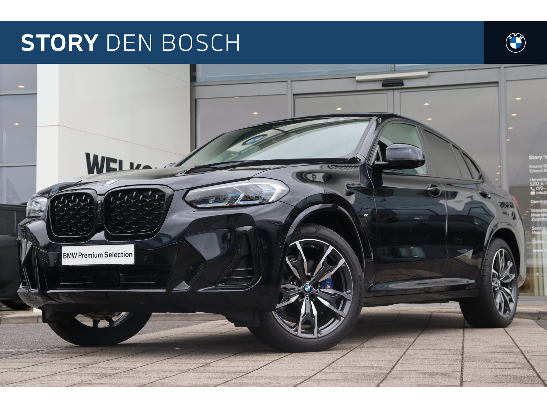 BMW X4 xDrive30i High Executive M Sport Automaat / Panoramadak / Trekhaak / Laserlight / Parking Assistant Plus / Head-Up / Sportstoelen / Comfort Access