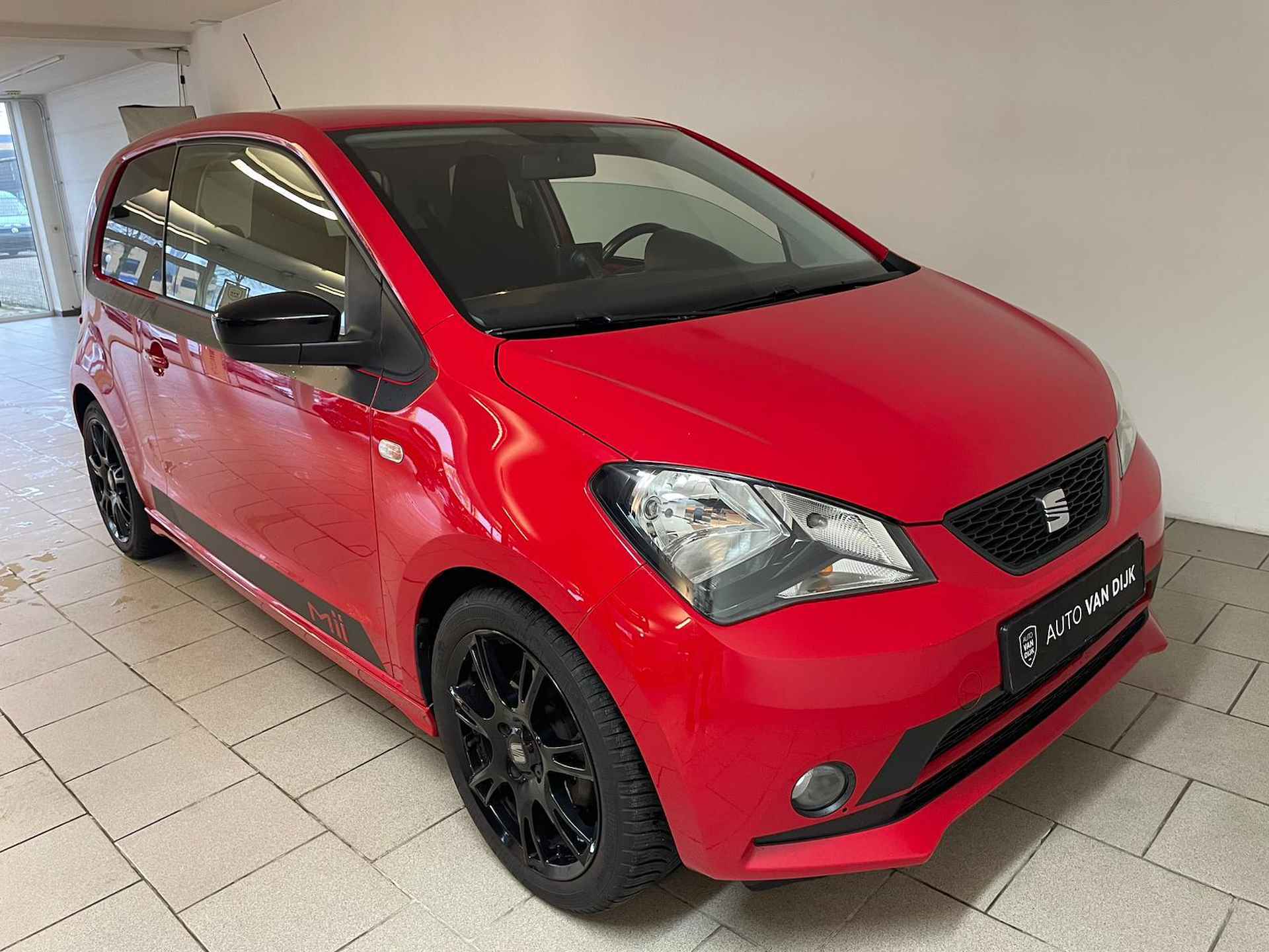 Seat MII 1.0 Sport 75PK AIRCO NAVI CRUISE PDC VELGEN SPOILERS STRIPING ZEER SPECIAAL ZEER NETTE AUTO - 8/38