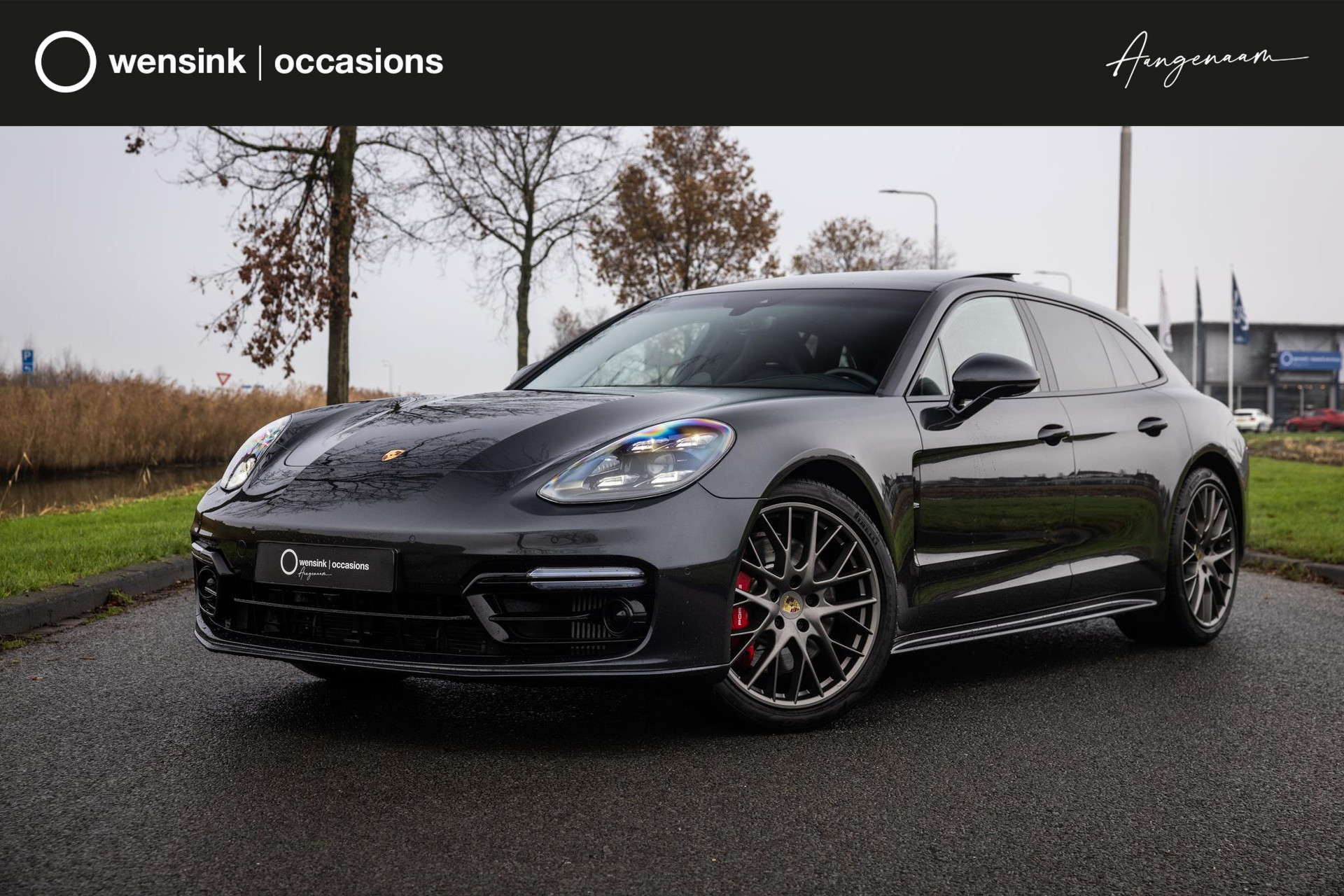 Porsche Panamera Sport Turismo GTS | NL Auto | Sport-Chrono Pakket | Sport-Uitlaatsysteem | HUD | Adaptieve Cruise | 21"Sport Design | PDLS+ | Panoramadak | Softclose | Bose Audio |