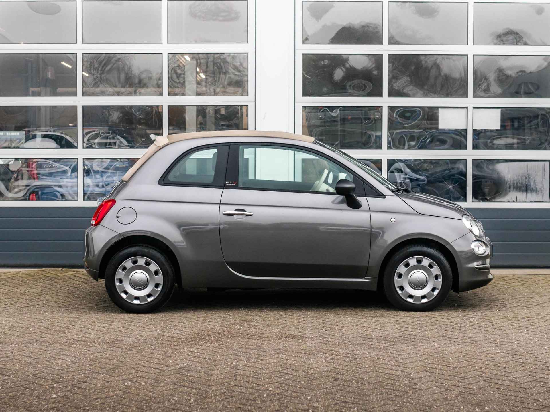 Fiat 500 C 1.0 Hybrid Cult | Airco | Zeer weinig km! | - 4/24