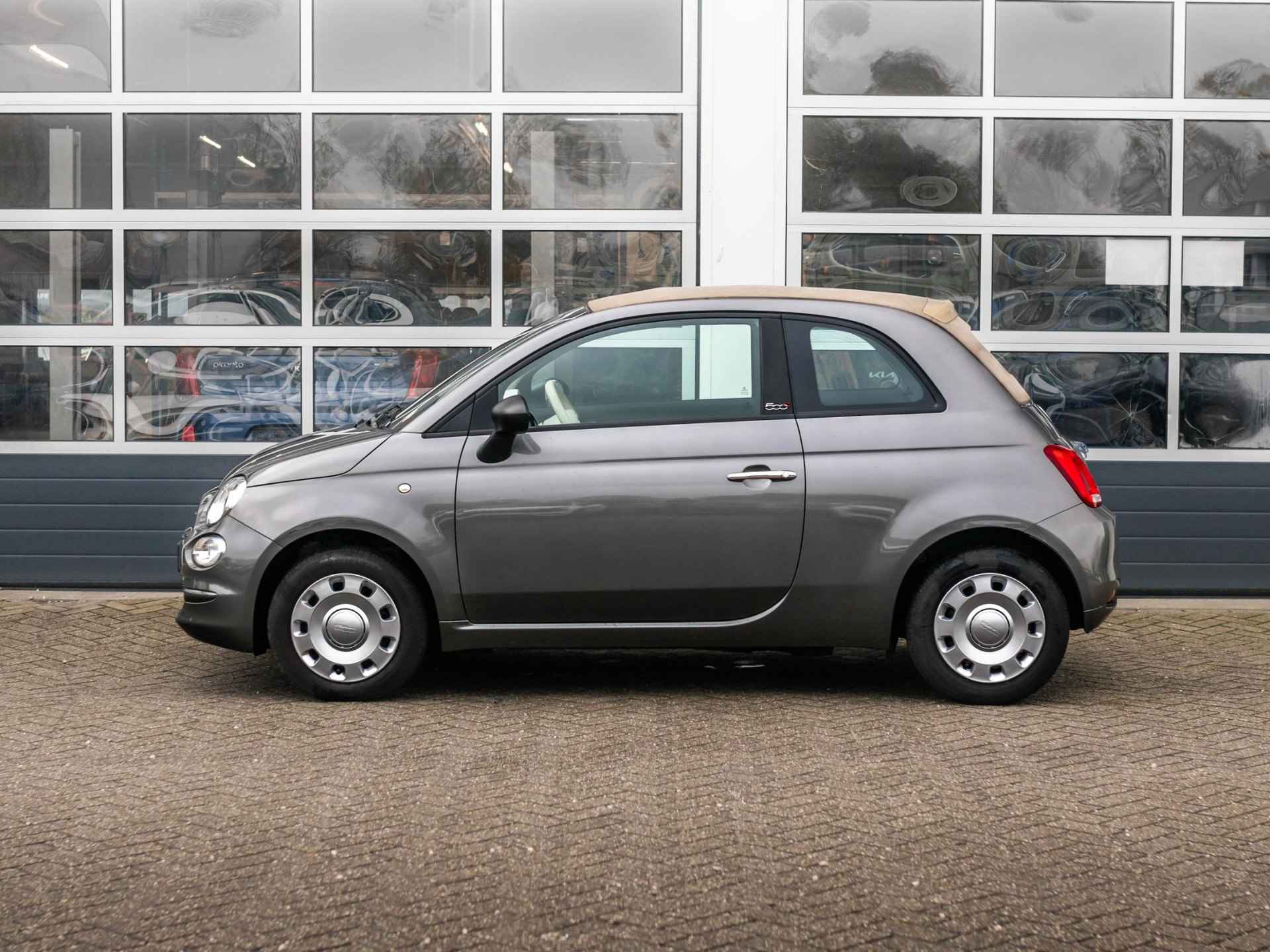 Fiat 500 C 1.0 Hybrid Cult | Airco | Zeer weinig km! | - 8/24