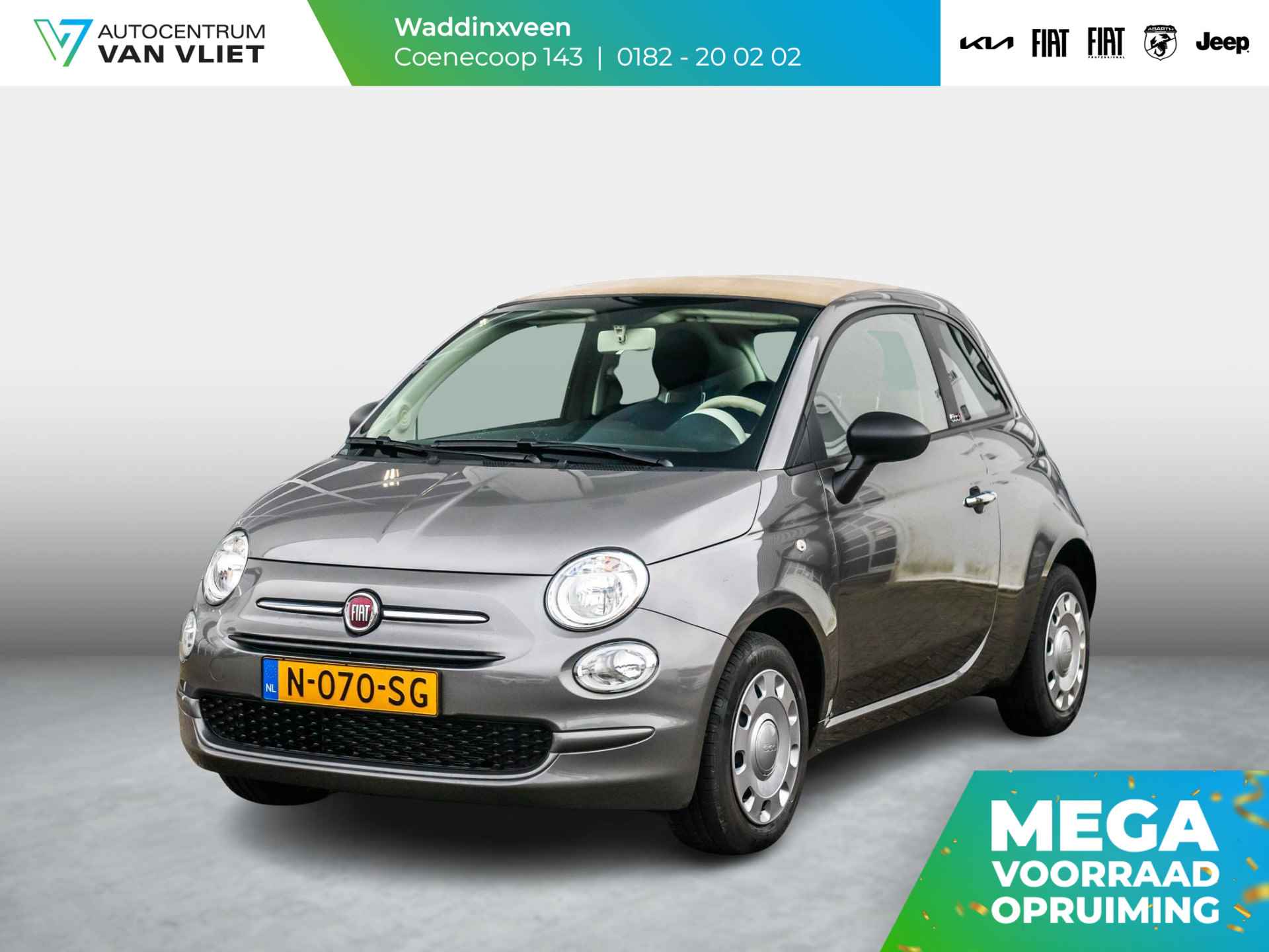 Fiat 500C BOVAG 40-Puntencheck