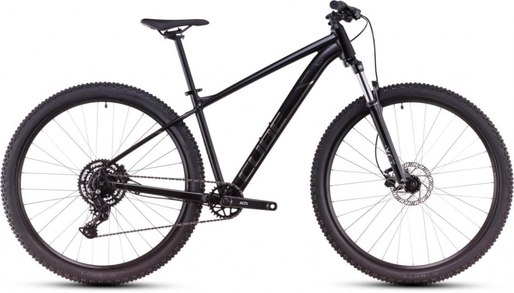 Cube Aim Pro H S 9V Mountainbikes blackslateblack