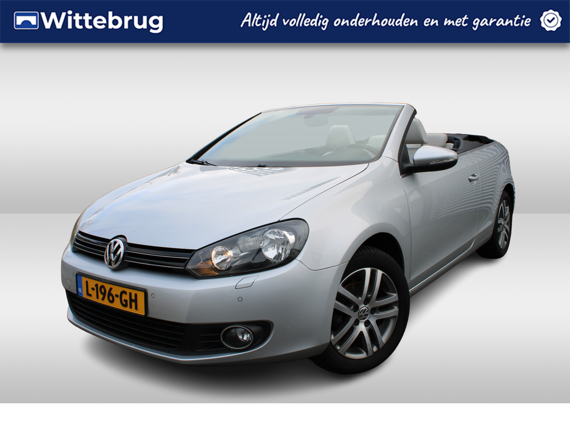 Volkswagen GOLF Cabriolet 1.4 TSI DSG Automaat Xenon / Parkeersensoren / El. Kap / Navigatie / Lederen interieur