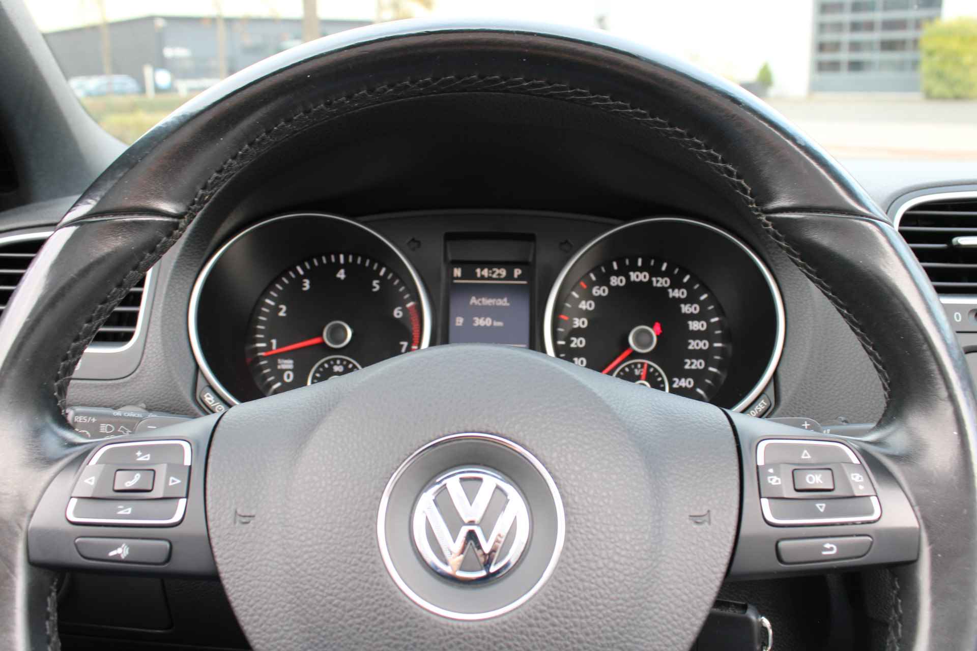 Volkswagen GOLF Cabriolet 1.4 TSI DSG Automaat Xenon / Parkeersensoren / El. Kap / Navigatie / Lederen interieur - 26/35