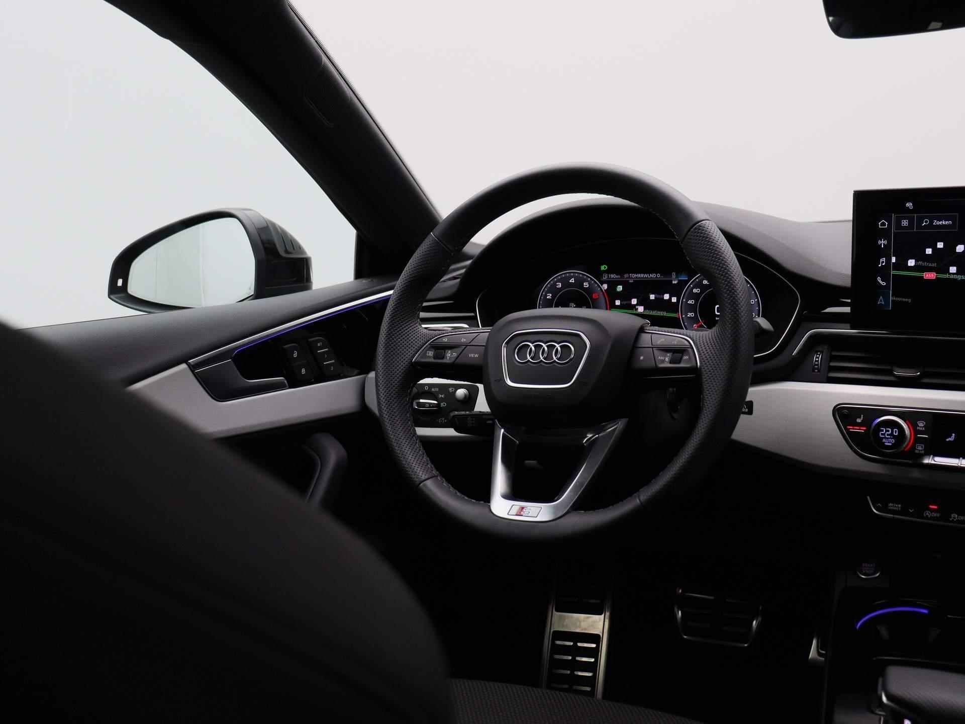 Audi A5 Sportback 40 TFSI quattro S edition 204 PK | S-line Interieur | S-line Exterieur | Automaat | Camera | Navigatie | Virtual cockpit | Panoramadak | Matrix LED | Head-up display | Lichtmetalen velgen | Stoelverwarming | Audi drive select | Adaptive cruise control | Fabrieksgarantie | - 11/54