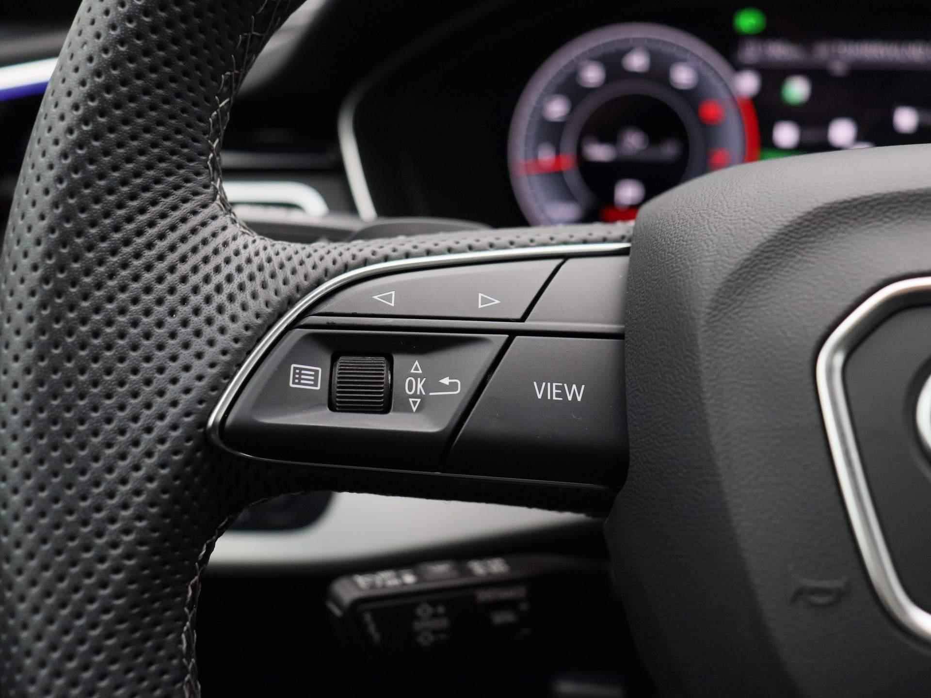 Audi A5 Sportback 40 TFSI quattro S edition 204 PK | S-line Interieur | S-line Exterieur | Automaat | Camera | Navigatie | Virtual cockpit | Panoramadak | Matrix LED | Head-up display | Lichtmetalen velgen | Stoelverwarming | Audi drive select | Adaptive cruise control | Fabrieksgarantie | - 26/54