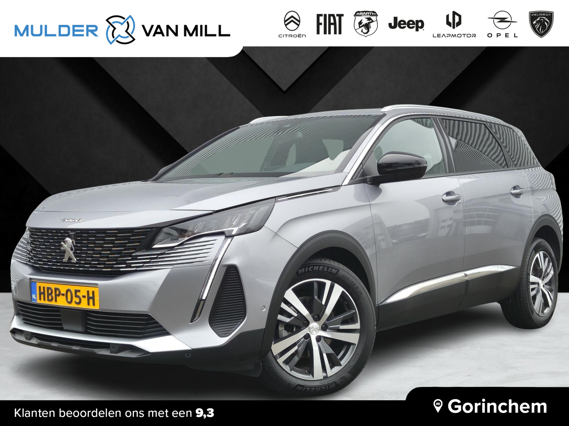 Peugeot 5008 SUV Allure Pack 1.2 Hybrid 136pk e-DSC6 AUTOMAAT | NAVI | 360° CAMERA | KEYLESS ENTRY | STOELVERW. | CLIMA | DAB+ |