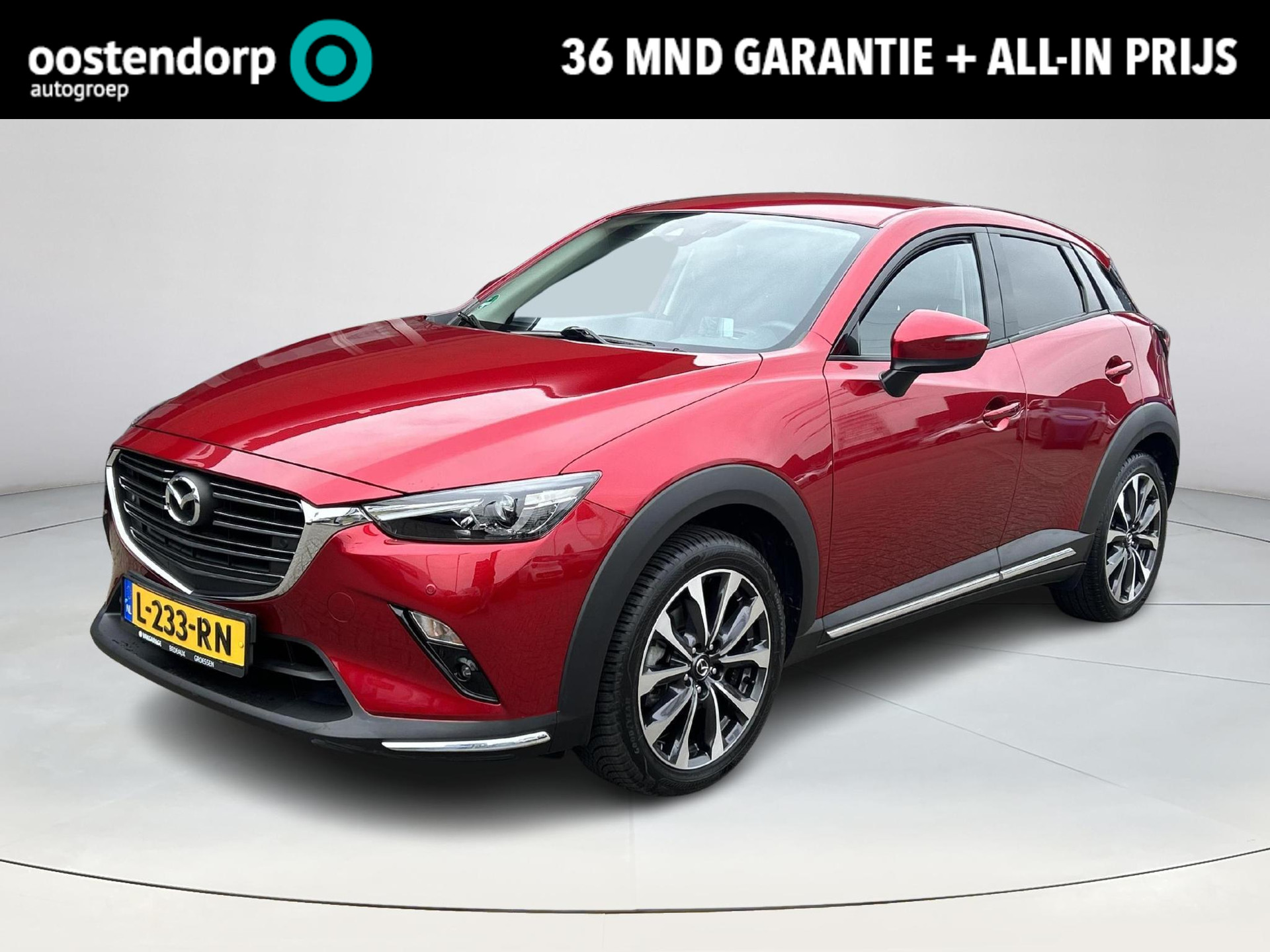 Mazda CX-3 2.0 SkyActiv-G 121 Luxury Automaat | Rijklaarprijs! | Trekhaak |  Navigatie | Camera | Airco | Cruise Control | Inclusief 36 mnd Garantie! |