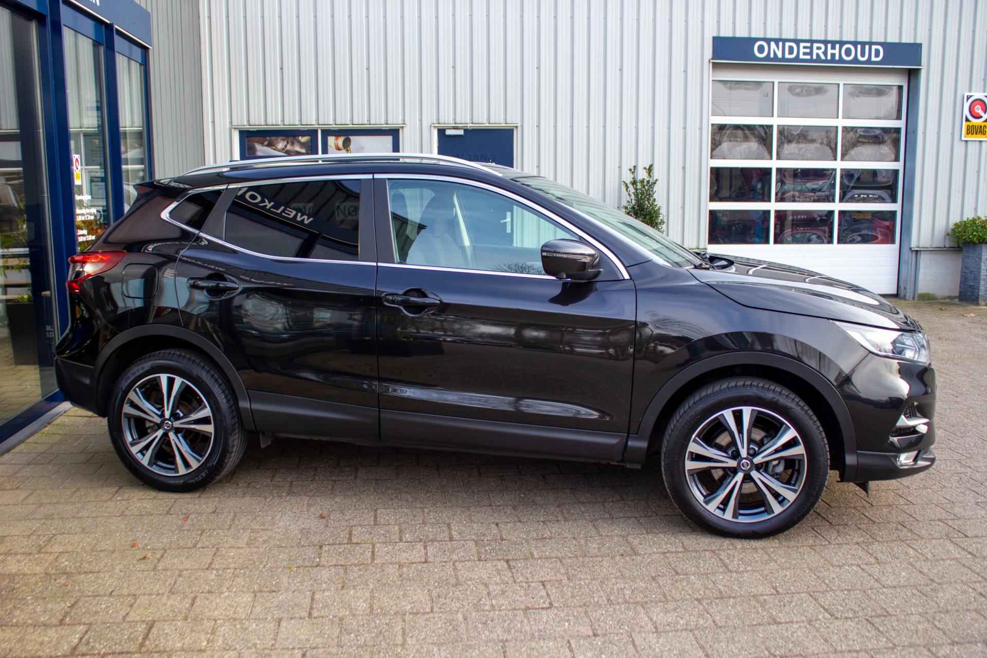 Nissan Qashqai 1.6 N-Connecta | Prijs incl. 12 mnd garantie| Lmv Panodak Camera Navi Bluetooth Trekhaak - 10/49