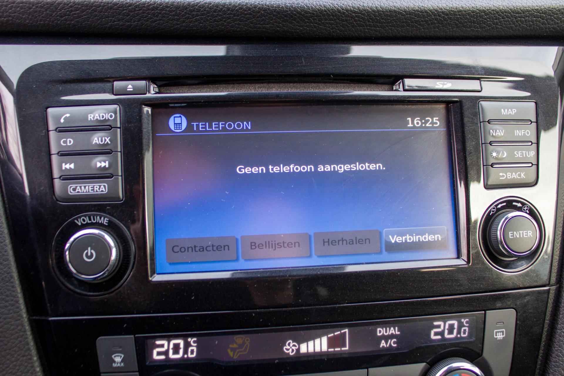 Nissan Qashqai 1.6 N-Connecta | Prijs incl. 12 mnd garantie| Lmv Panodak Camera Navi Bluetooth Trekhaak - 45/49