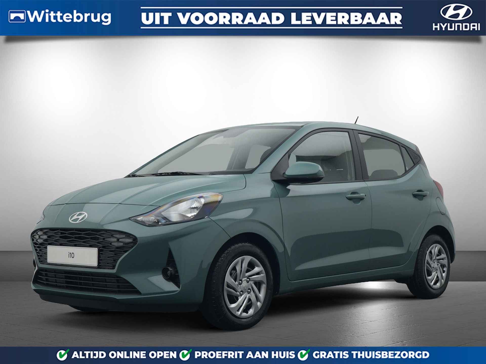 Hyundai i10 1.0 Comfort Smart 5-zits AUTOMAAT met Navigatie, Camera en Airconditioning Uit voorraad leverbaar! - 1/37