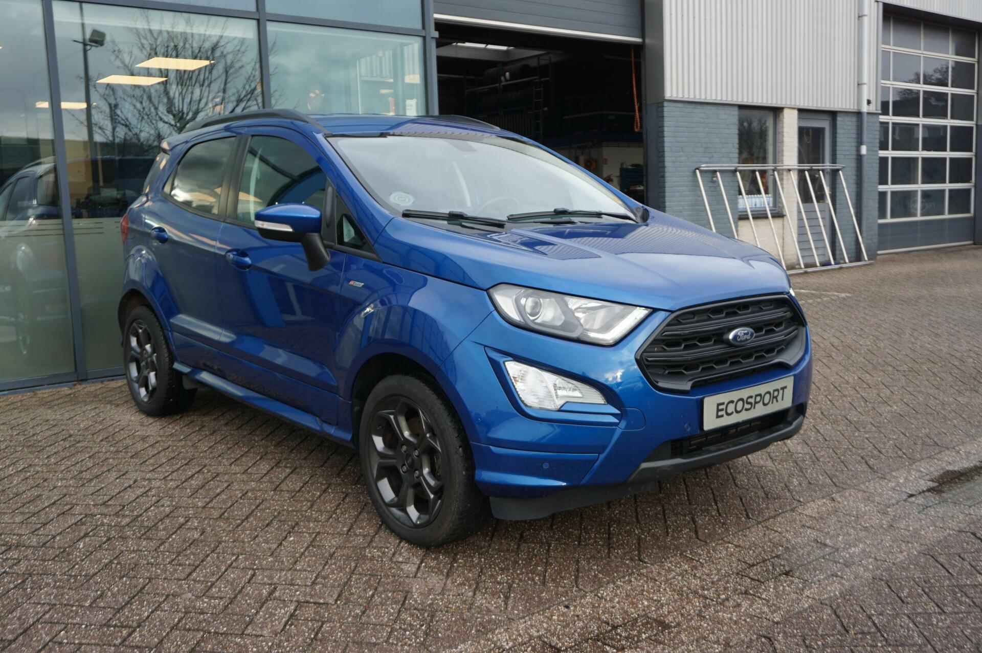 Ford EcoSport 1.0 EcoBoost ST-Line 125PK Automaat Winterpack Cruise Climate Carplay Afneembare Trekhaak Parkeersensoren B&O Privacy Glass *Sportief* - 2/21