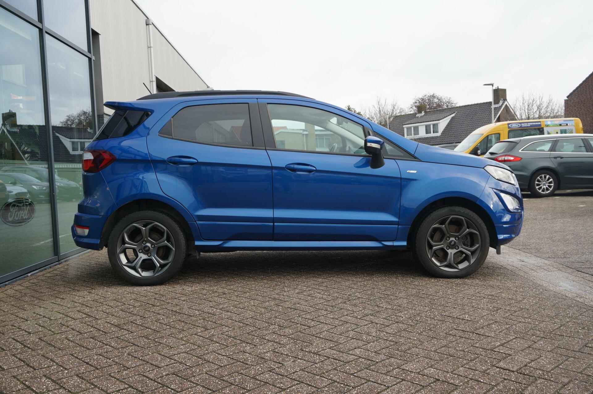 Ford EcoSport 1.0 EcoBoost ST-Line 125PK Automaat Winterpack Cruise Climate Carplay Afneembare Trekhaak Parkeersensoren B&O Privacy Glass *Sportief* - 5/21