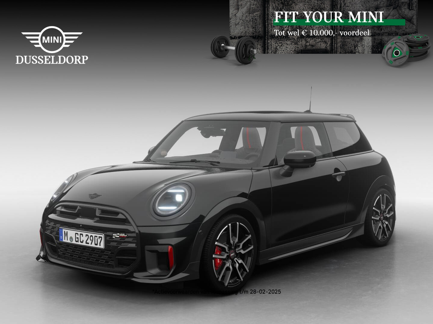 MINI Cooper John Cooper Works Pakket XL PRIVATE LEASE EUR 895,- (48 mnd/10.000 km)