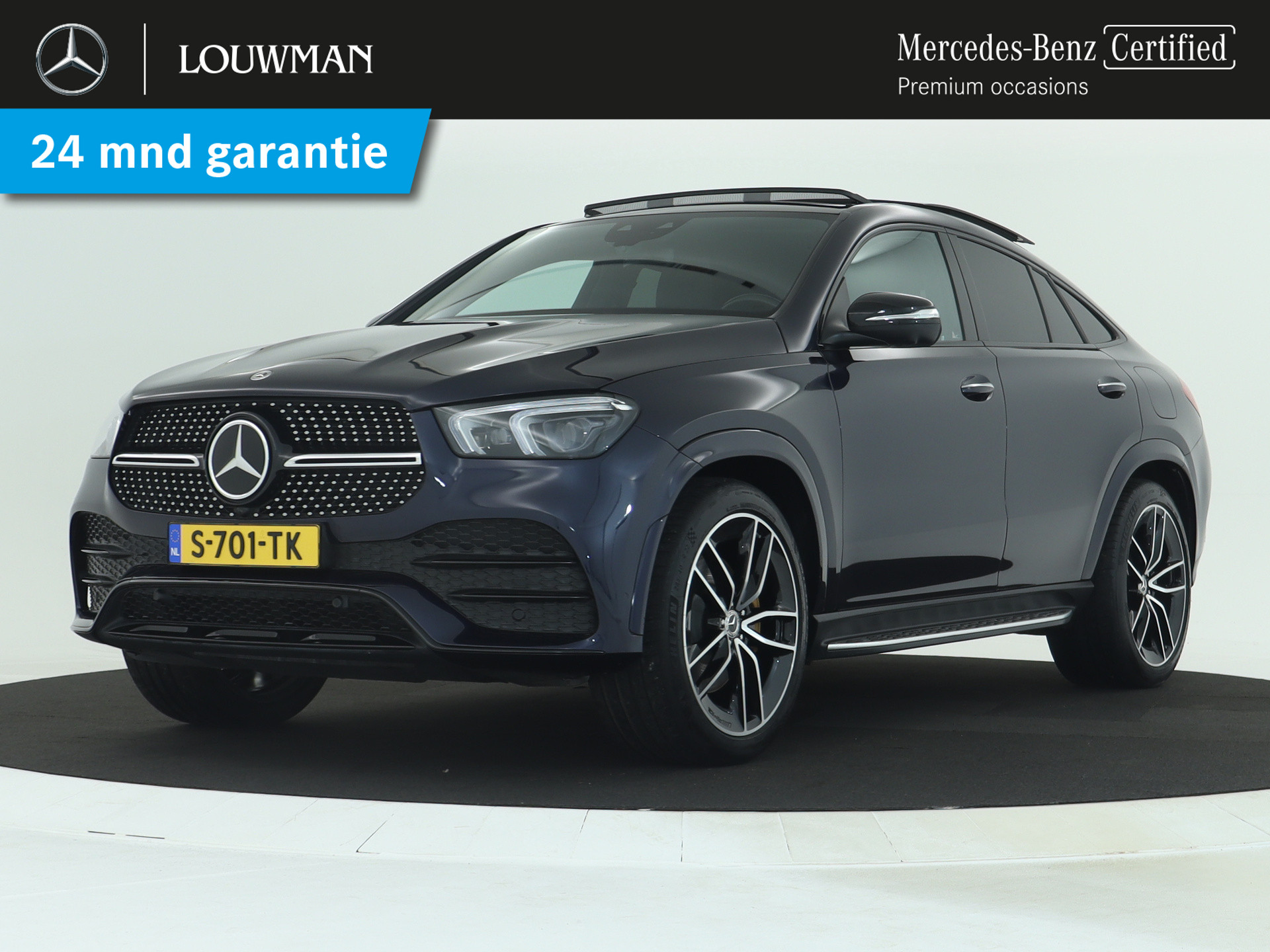 Mercedes-Benz GLE 350 e 4MATIC Plug-In Hybride | Trekhaak | Panoramadak | Burmester | Luchtvering | Rij-assistentiepakket | Inclusief 24 maanden MB Certified garantie voor Europa.