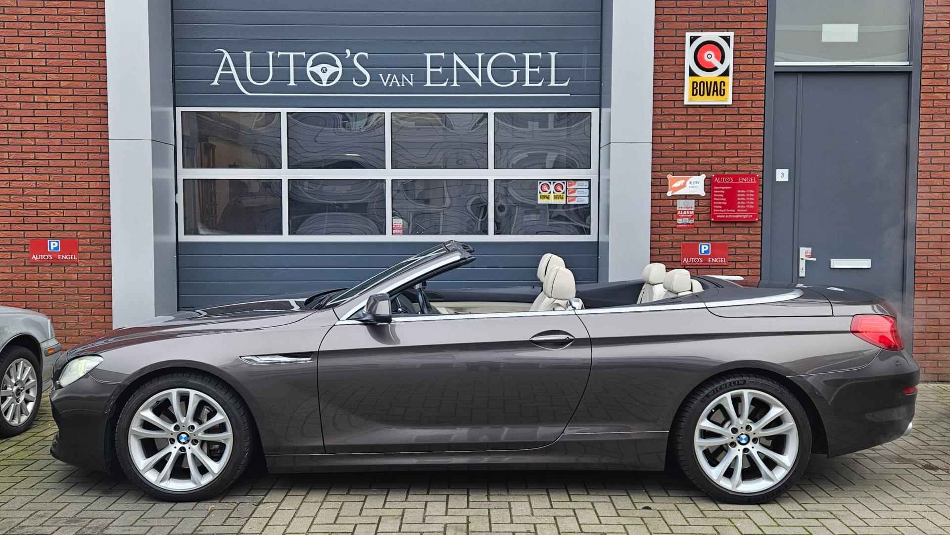 BMW 6-serie Cabrio 640i High Executive soft close/confortstoelen/garantie - 24/25