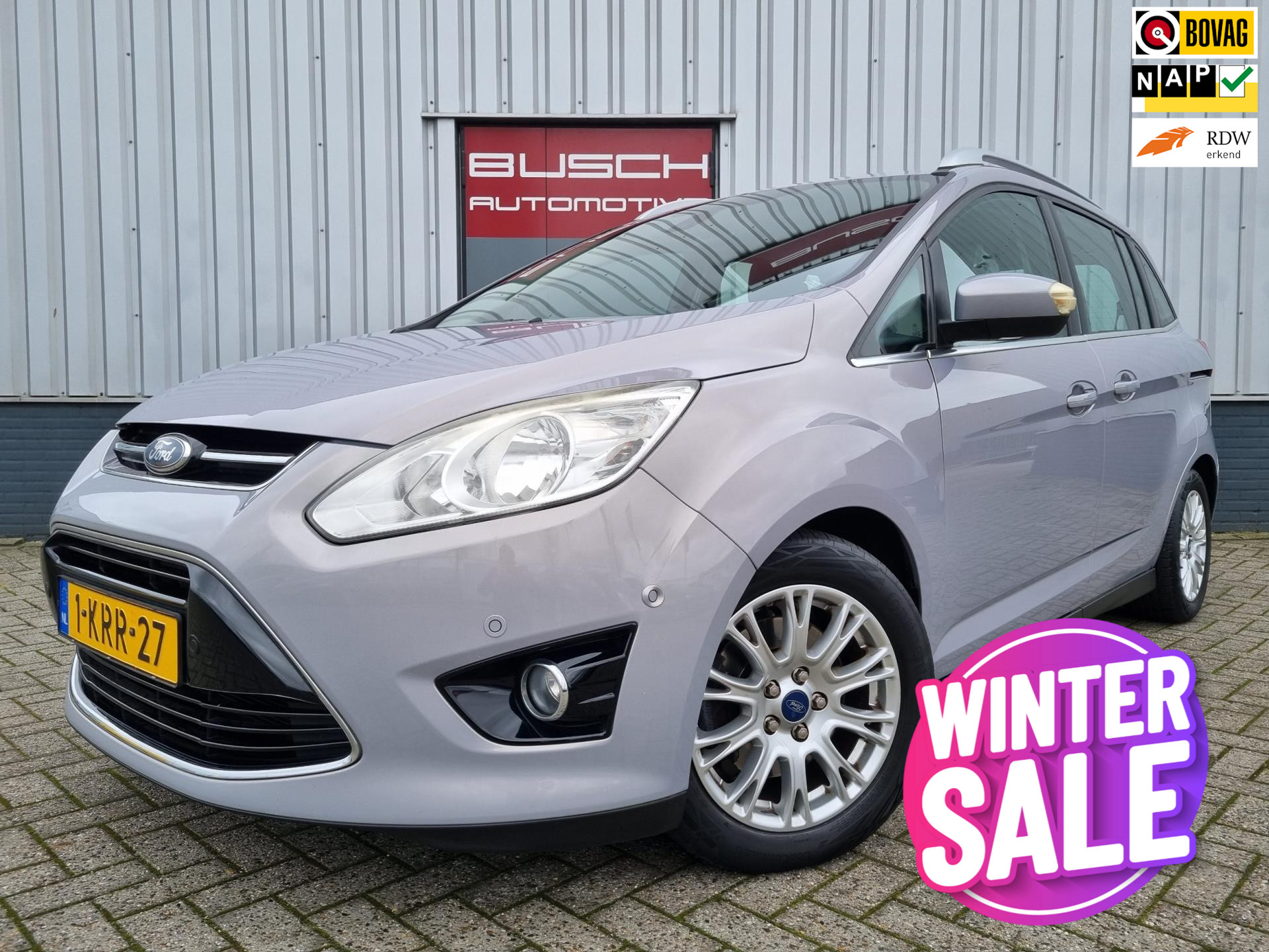 Ford Grand C-Max 1.6 Titanium | 7 ZITPLAATSEN | VAN 2e EIG |