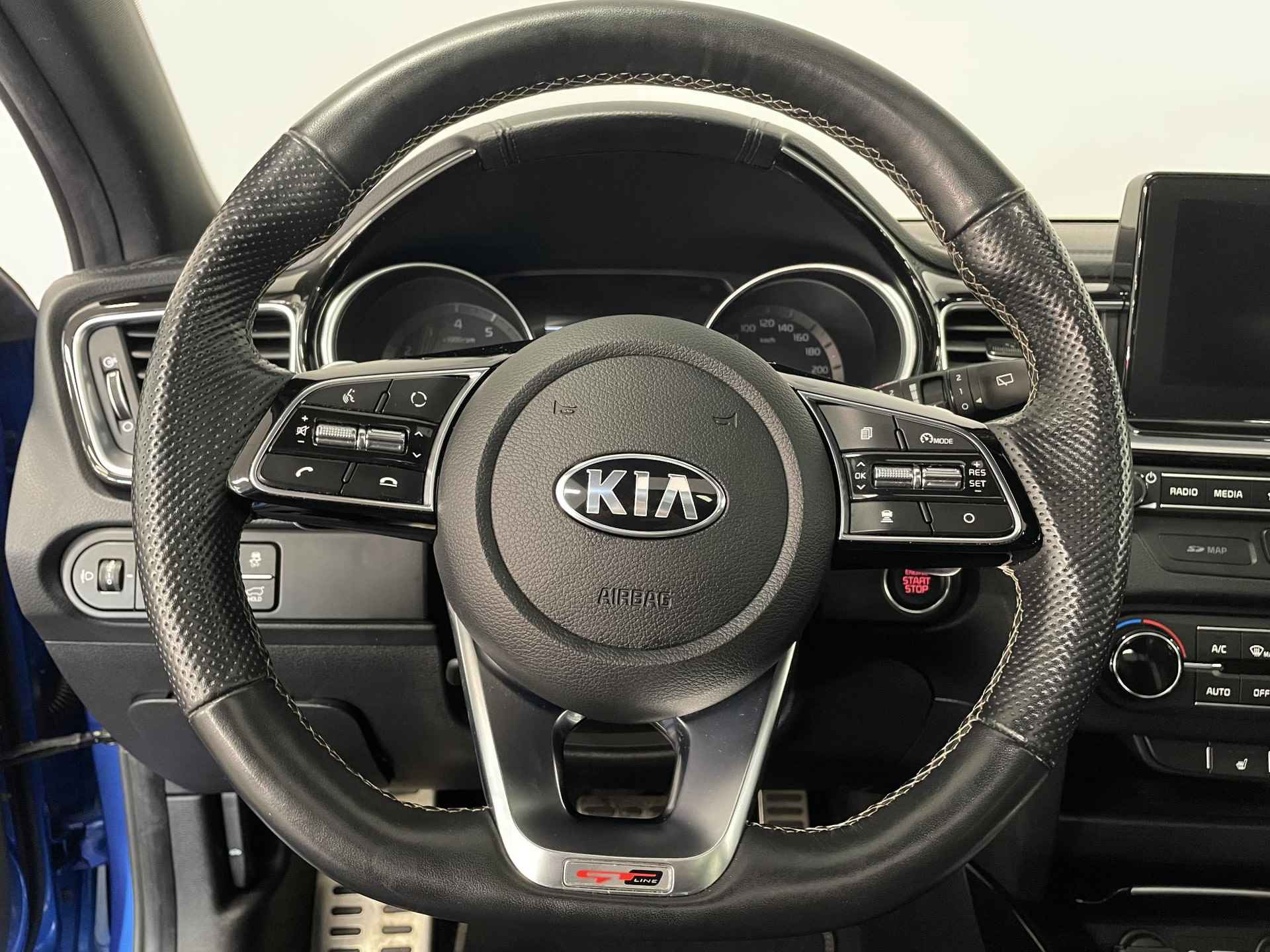 Kia Ceed Sportswagon 1.4 T-GDi GT-PlusLine / DEALER ONDERHOUDEN!! / CARPLAY / AUTOMAAT / PANORAMADAK / STOELVERWARMING V+A - 13/39