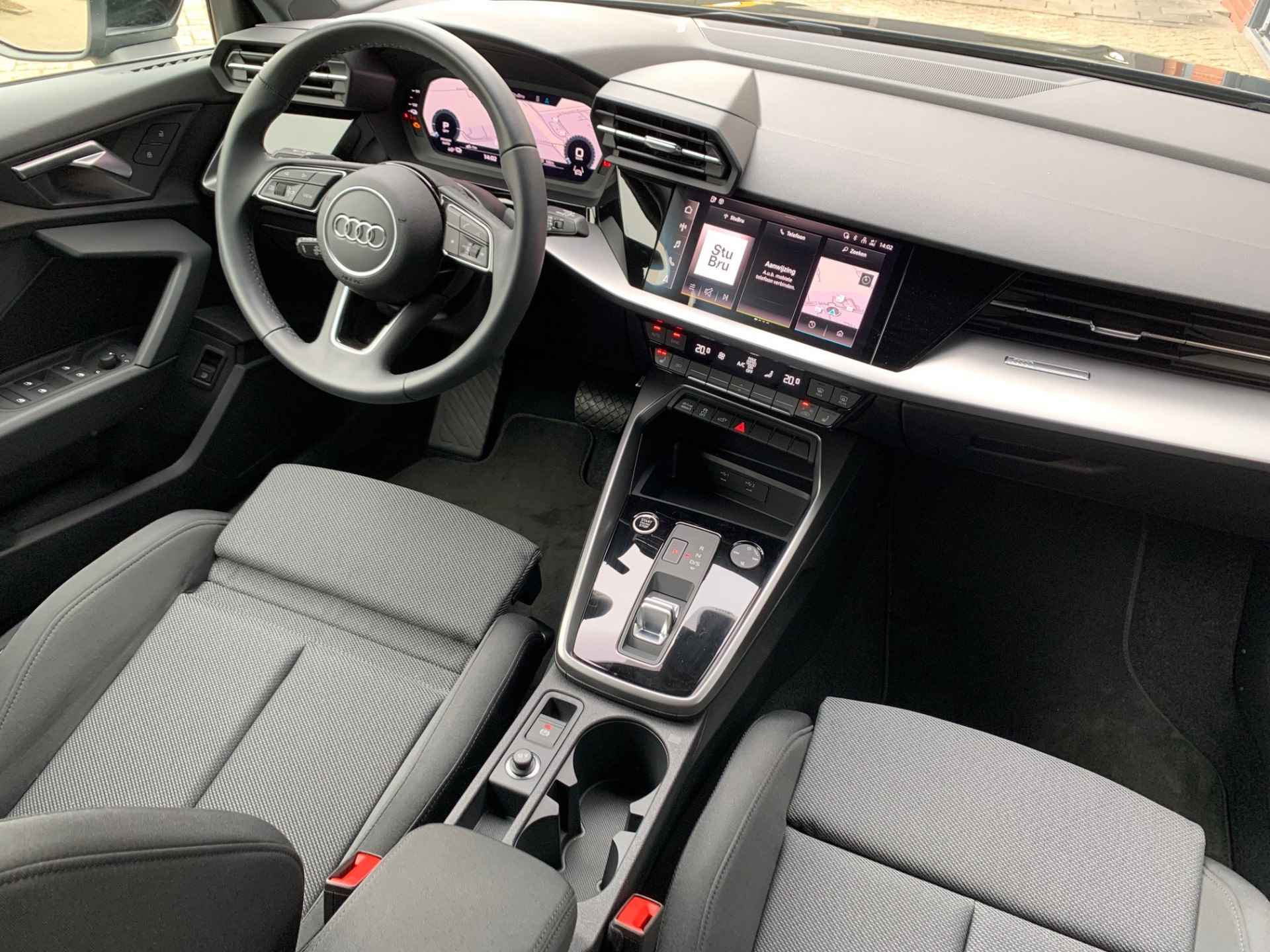 Audi A3 Sportback 40 TFSI e 204pk s-tronic S-Line | Stoelverwarming | Getint glas | Adaptive Cruise control - 3/11