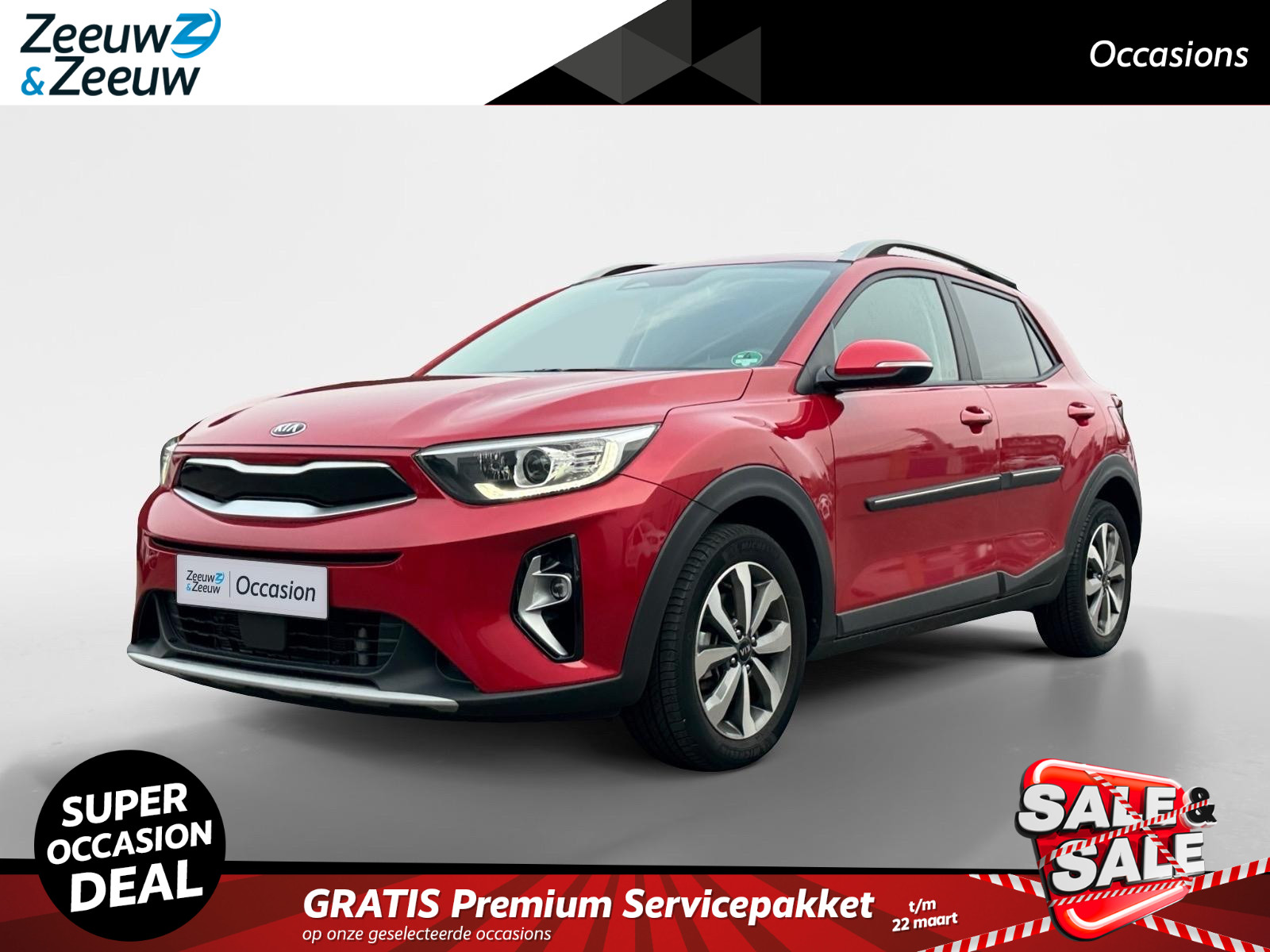 Kia Stonic 1.0 T-GDi MHEV DynamicPlusLine Automaat | Navigatie | Climate control | eerste eigenaar | 8.000Km