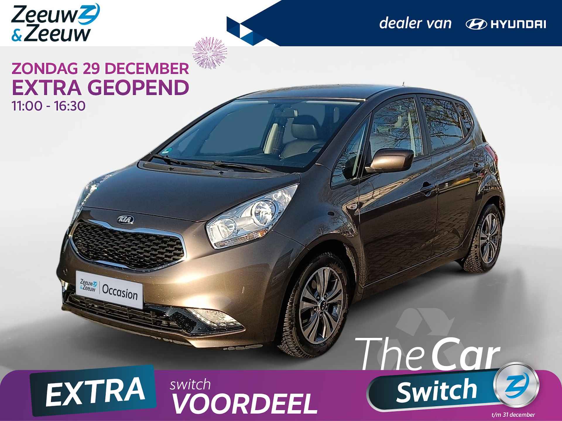 Kia Venga 1.4 CVVT DynamicPLusLine  Navigatiesysteem | Trekhaak | 51.000km! - 1/28