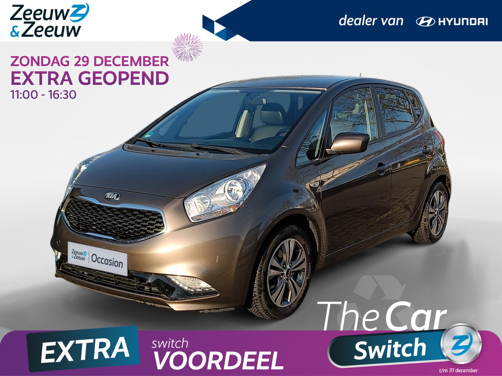 Kia Venga 1.4 CVVT DynamicPLusLine  Navigatiesysteem | Trekhaak | 51.000km!