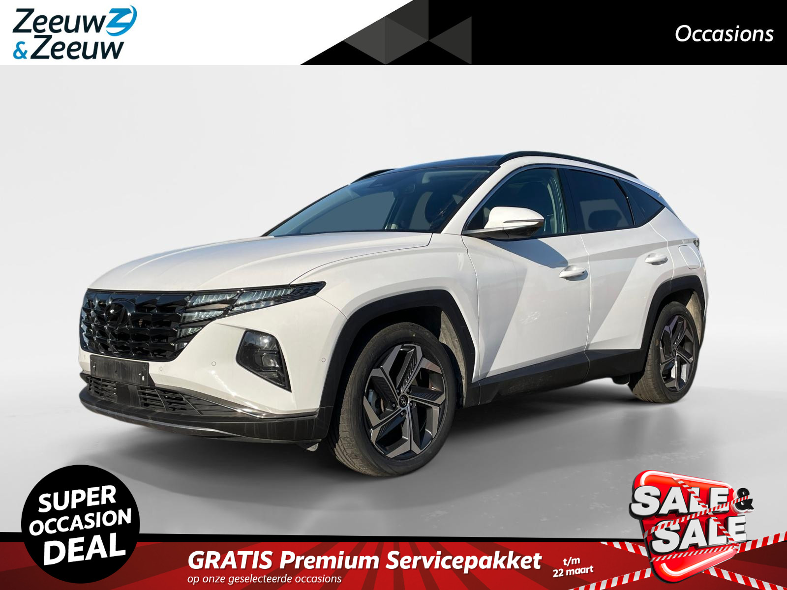 Hyundai Tucson 1.6 T-GDI PHEV Premium Sky 4WD | NIEUW BINNEN! | Full options! | Schuif- kanteldak | Leder