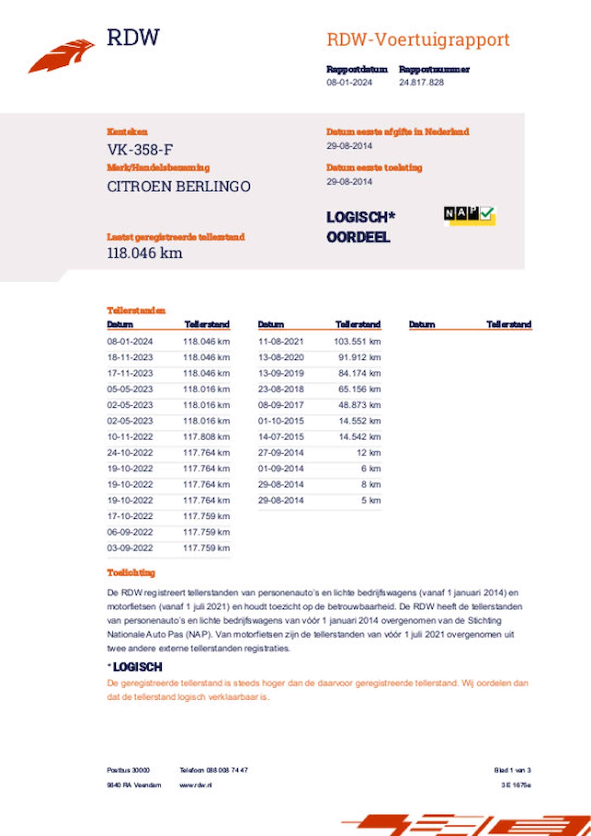 Citroen Berlingo 1.6 e-HDI 500 Club Economy - 31/31