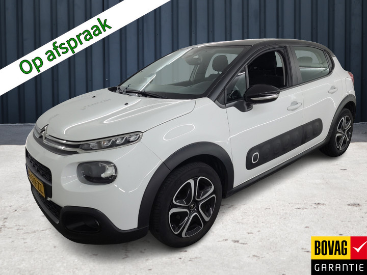 Citroën C3 1.2 PureTech Feel (83 PK) 1e-Eig. Citroën-Dealer-Onderh. BOVAG-Garantie. NL-Auto. Parelmoer, Navigatie/Apple-Carplay/Android-Auto, Cruisecontrol, Parkeersensoren, DAB, Licht-Zicht-Pakket, Privacy-Glas, Airco/Climate,