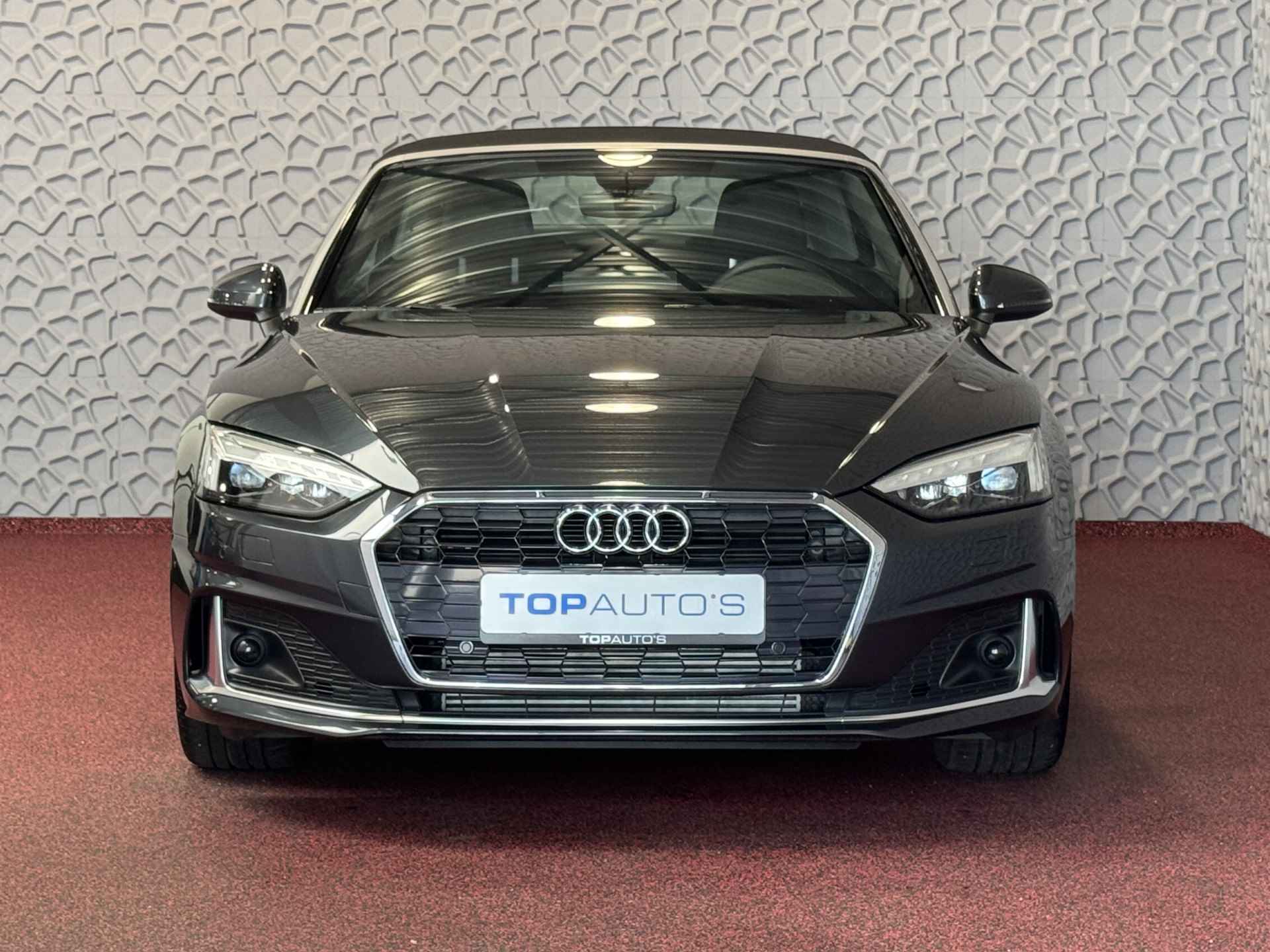 Audi A5 Cabriolet 40 TFSI 204 PK ADVANCED NEK/STOELVERW LEER NAVI CAMERA ADAP.CRUISE 05/2024 80.000.- NWPRS - 5/86