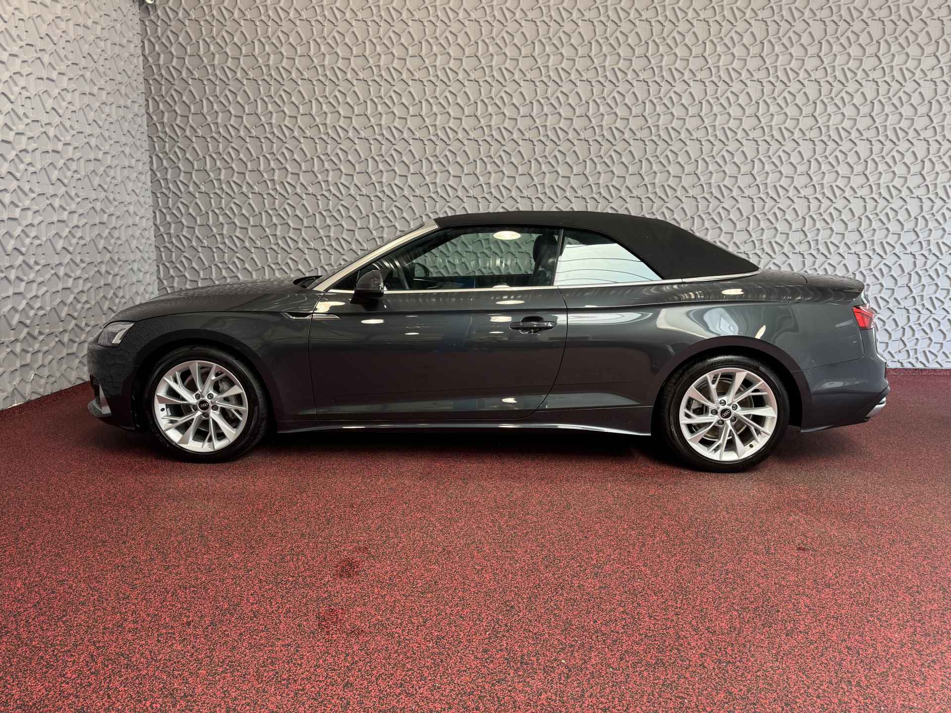 Audi A5 Cabriolet 40 TFSI 204 PK ADVANCED NEK/STOELVERW LEER NAVI CAMERA ADAP.CRUISE 05/2024 80.000.- NWPRS - 70/86