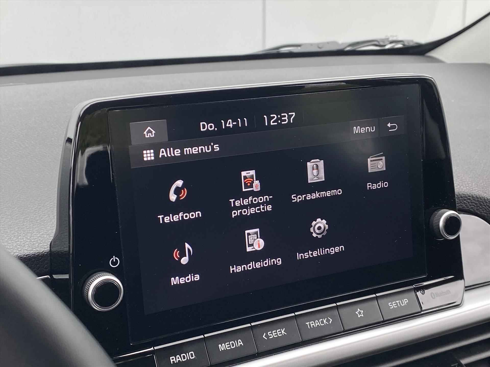 KIA Picanto 1.0 DPi 63pk 4-zits DynamicLine | Camera | Navi by App | CarPlay | Airco | - 19/38