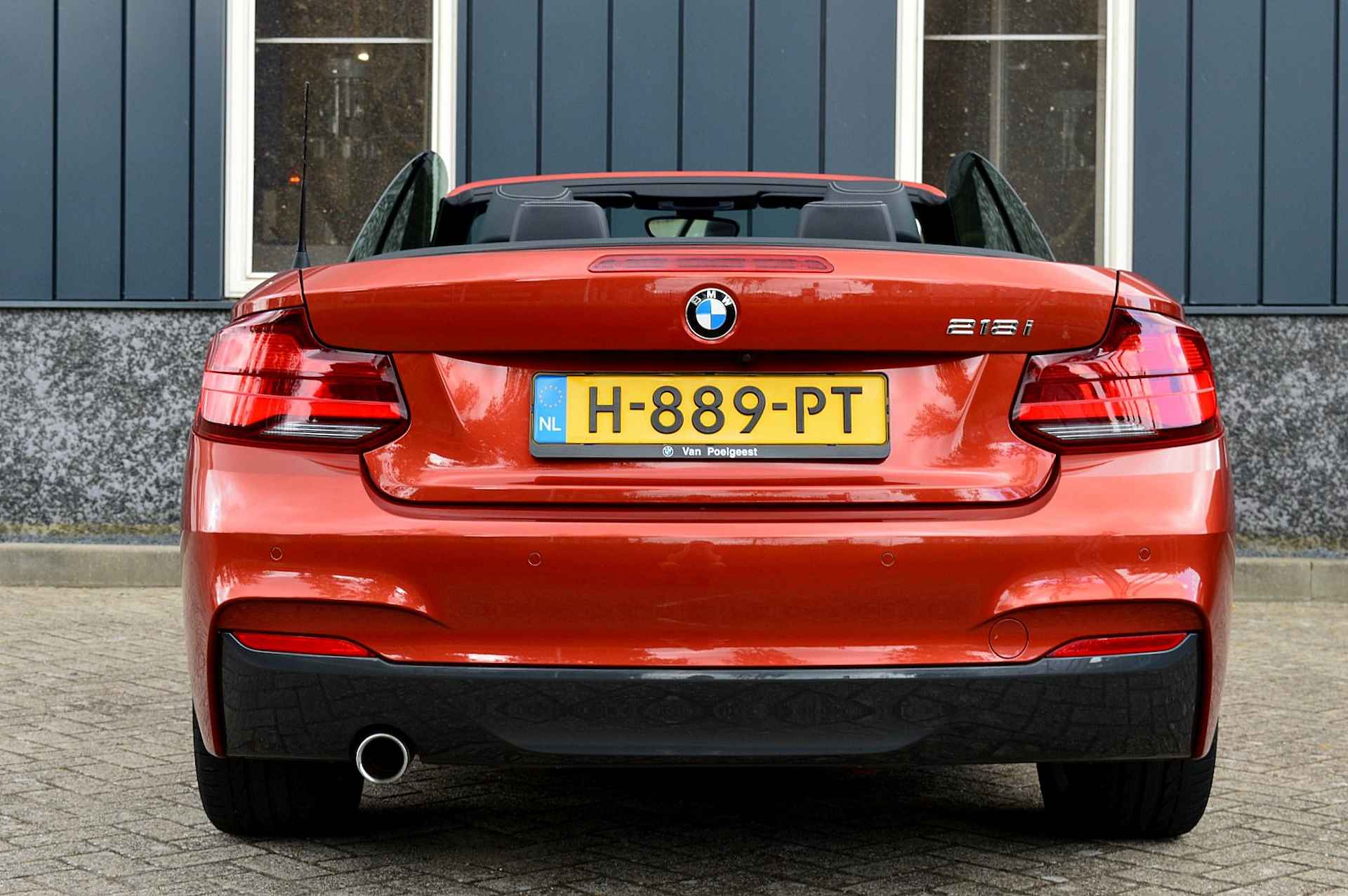 BMW 2 Serie Cabrio 218i M-Sport High Executive Edition Rijklaarprijs-Garantie Navigatie Leder Sport interieur led camera windscherm - 4/40