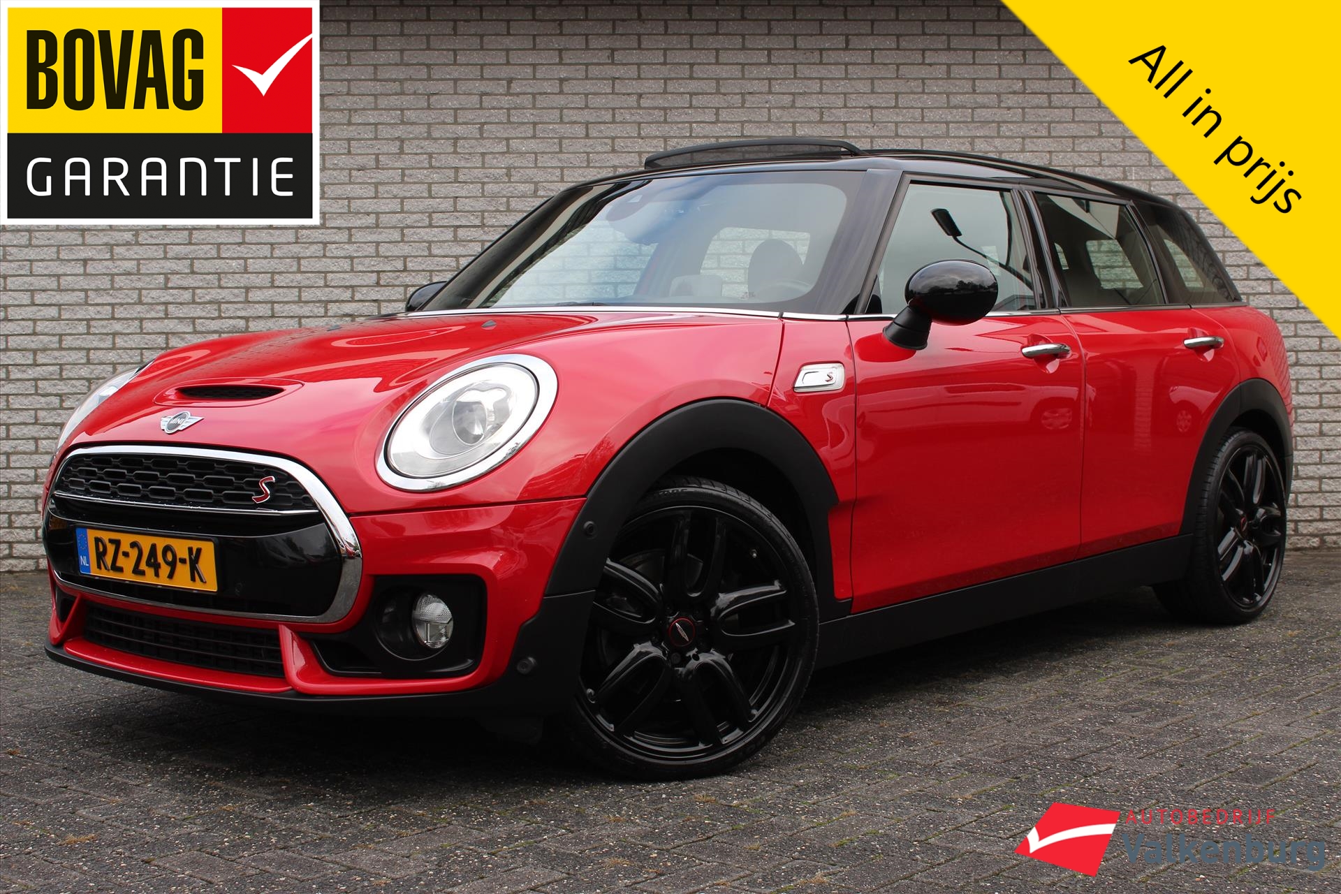 MINI Mini Clubman (f54) 2.0 192pk Aut Cooper S Chili John Cooper Works | Automaat | PANO | Camera | Carplay | PDC | Stoelverwarming | Keyless | Cruise | NAVI