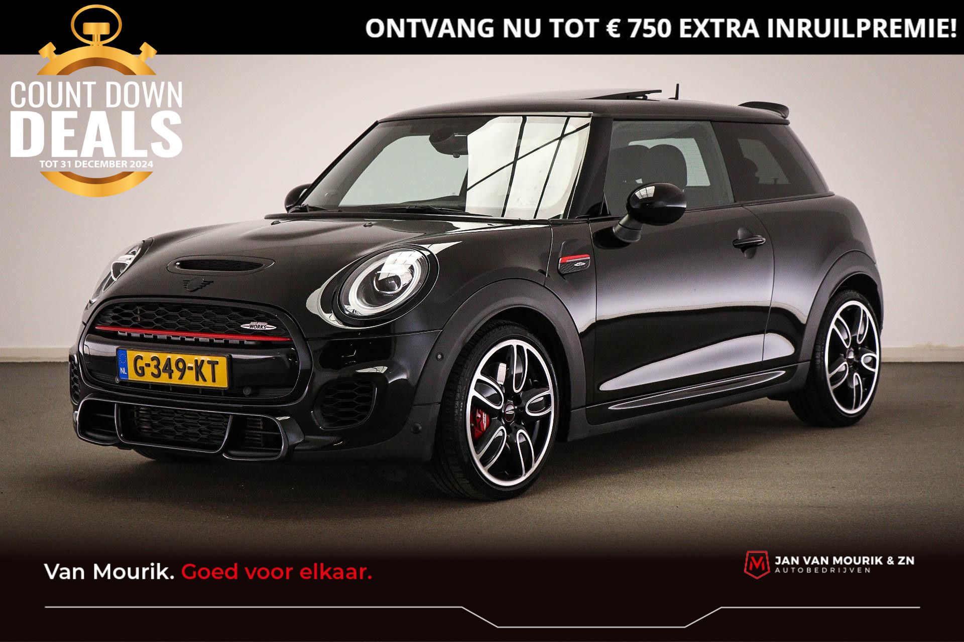 Mini Mini 2.0 John Cooper Works Chili | PANORAMADAK | HEAD UP | HARMAN KARDON DAB | APPLE | CAMERA