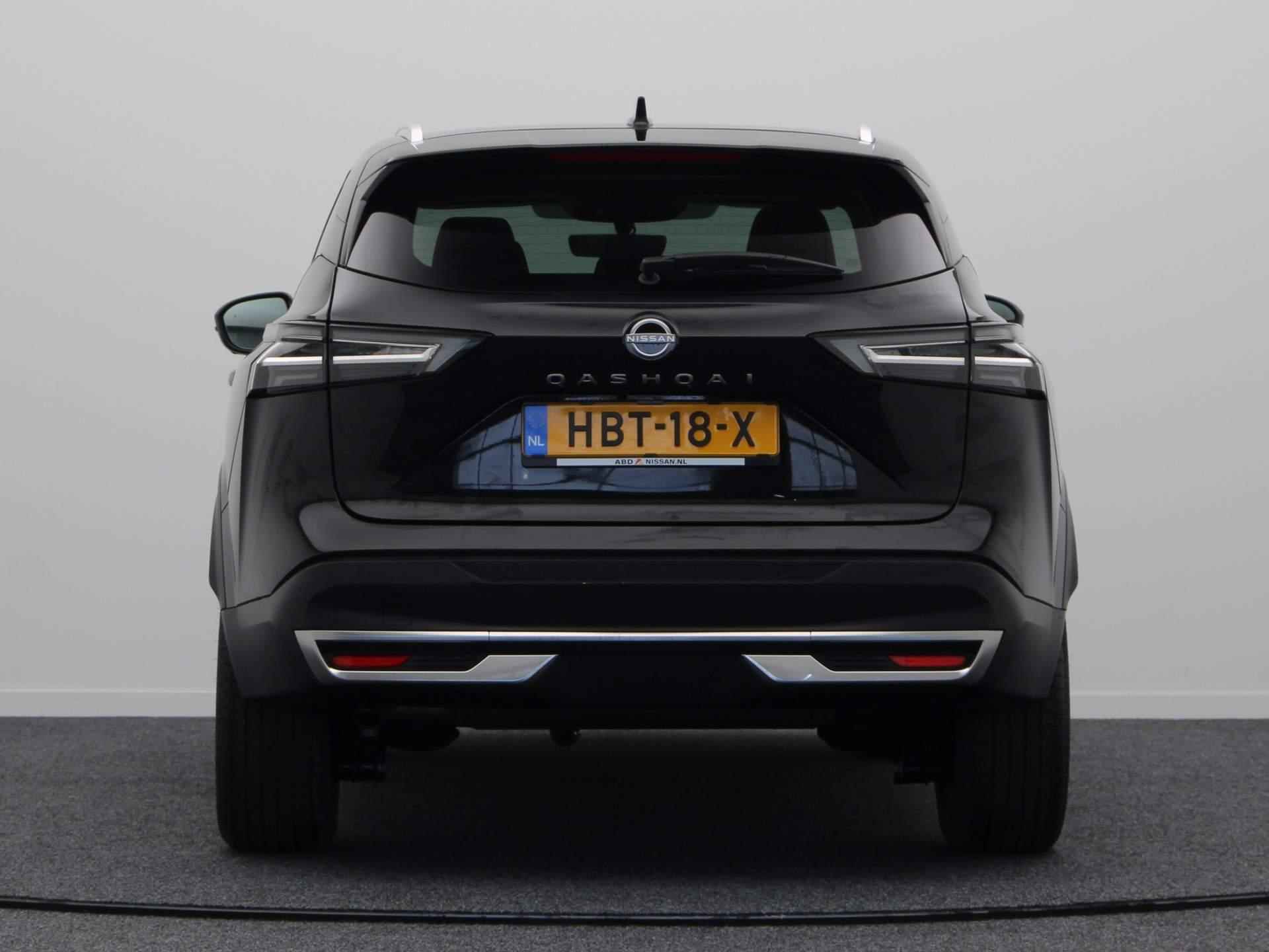 Nissan Qashqai 1.3 MHEV Xtronic N-Connecta | All-Season Banden | 1800kg Trekvermogen | Pro-Pilot Cruise Control | Panorama Dak | Stoel, Stuur en Voorruit Verwarming | - 7/55