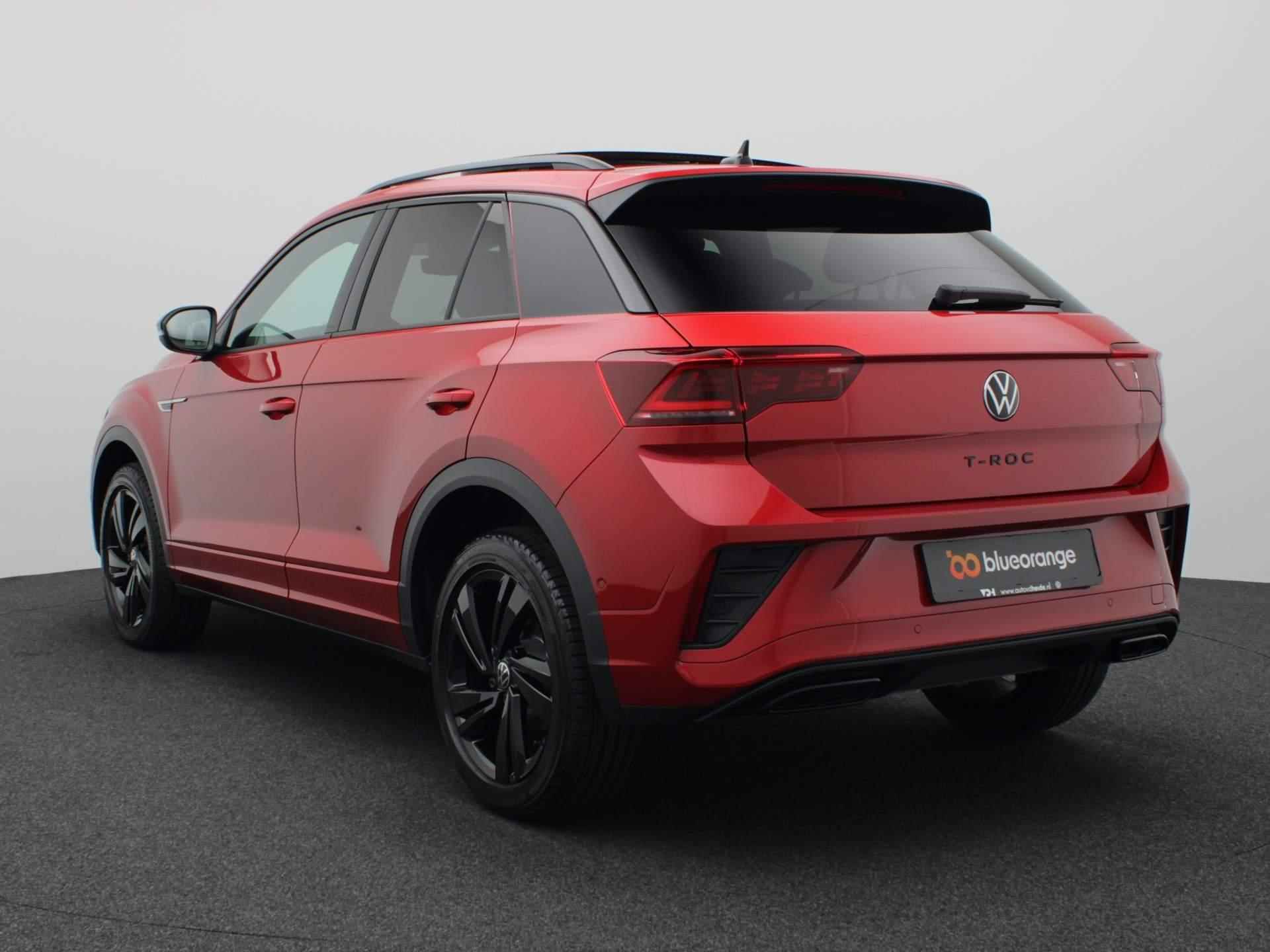 Volkswagen T-Roc 1.5 TSI R-Line Business 150PK DSG Black Style, LED-Matrix, Keyless Entry & Start, Pano-Schuifdak, Achteruitrijcamera, Travel Assist, 18" LM Velgen - 10/49