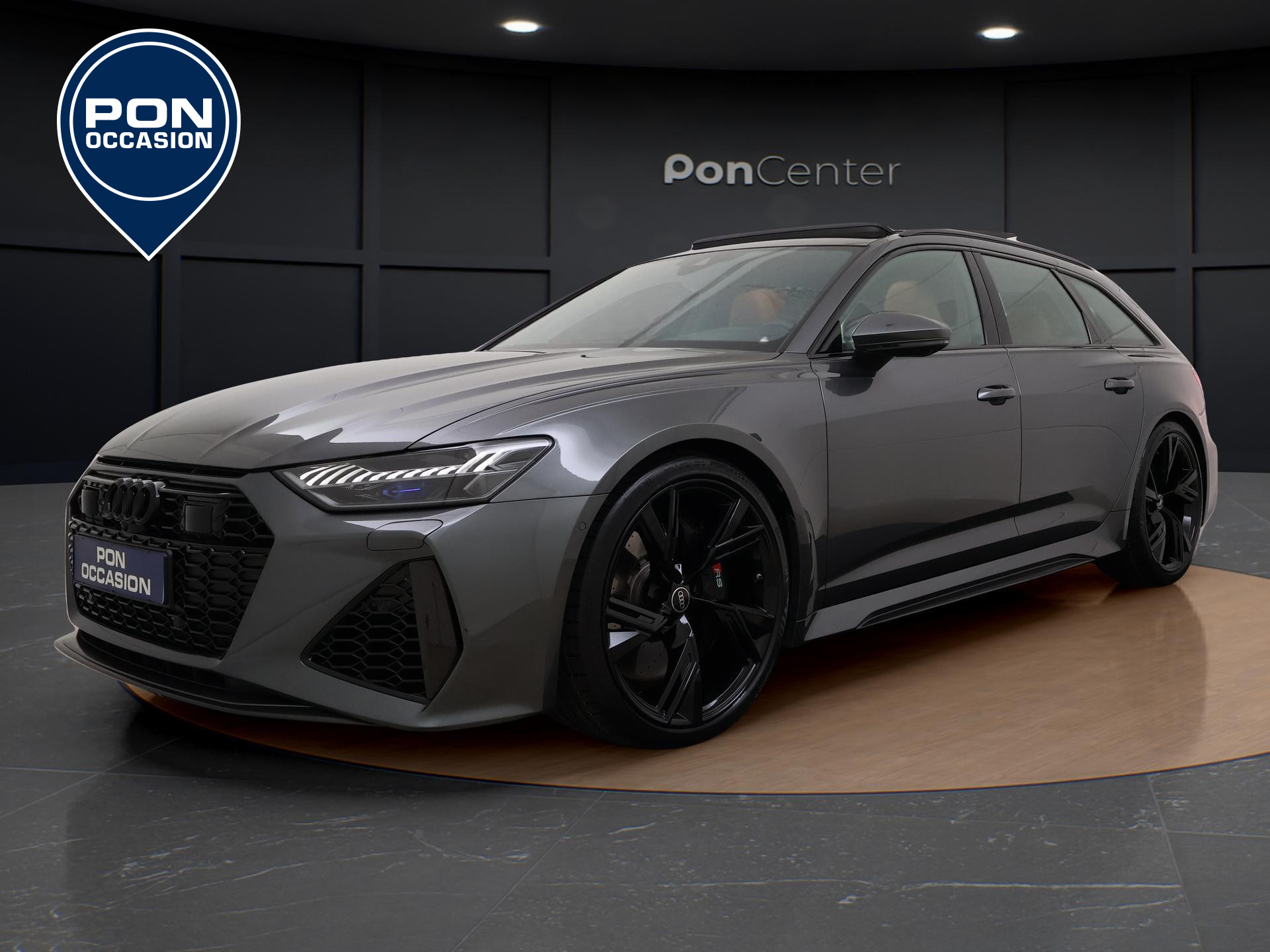 Audi RS6 Avant 4.0 TFSI 600 PK quattro | Pano.dak | B&O Advanced | Vierwielbesturing | Carbon | Servosluiting | Alcantara hemel | Head-up | 22'' | Adap. cruise | Stoelventilatie |