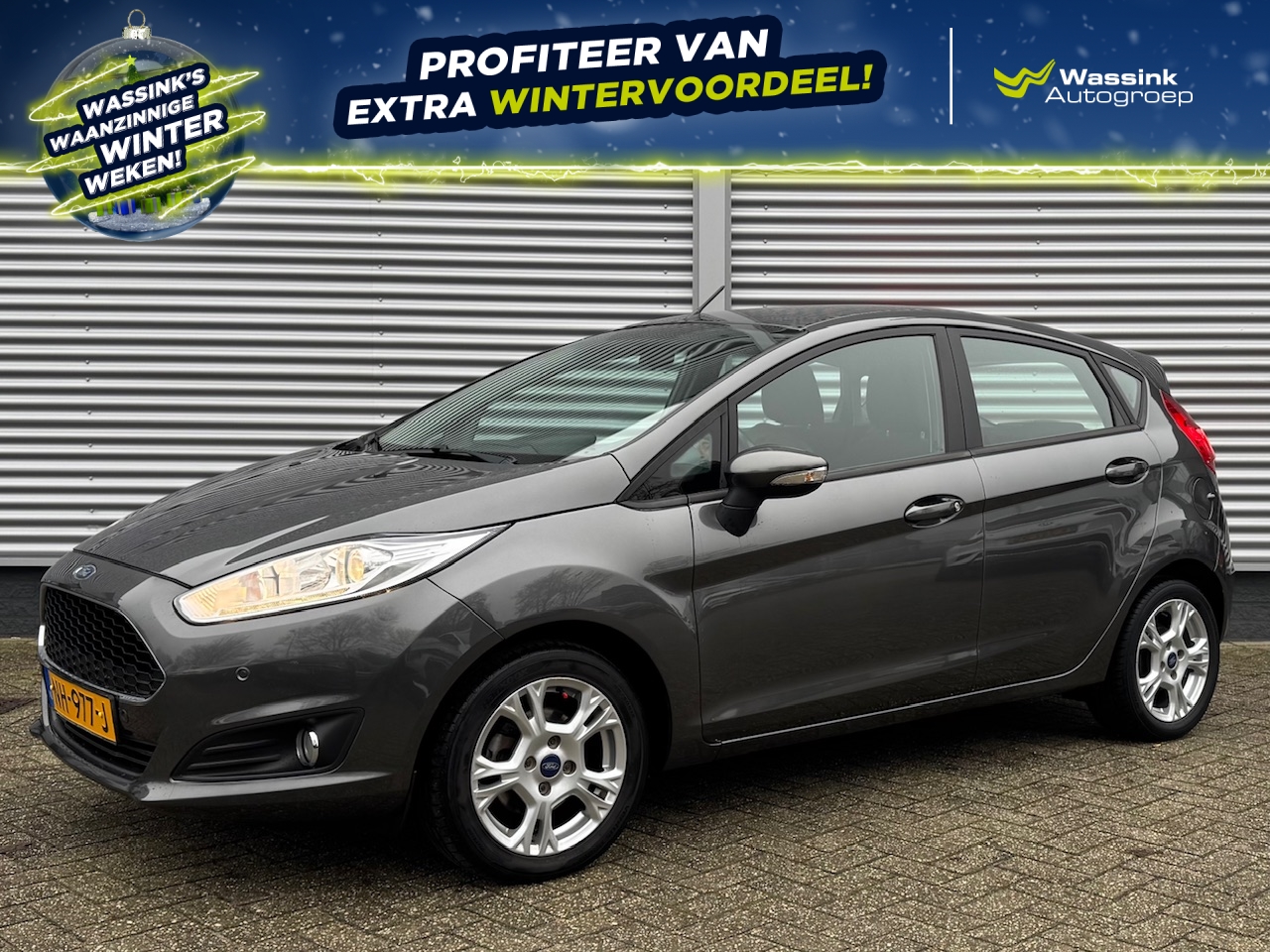 FORD Fiesta 1.0 80PK 5D Style Ultimate | Sensoren voor en achter | Navigatie | Airco | Lichtmetalen Velgen |